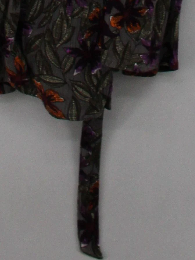 Fat Face Wrap Mini Dress S in Grey - Image 4