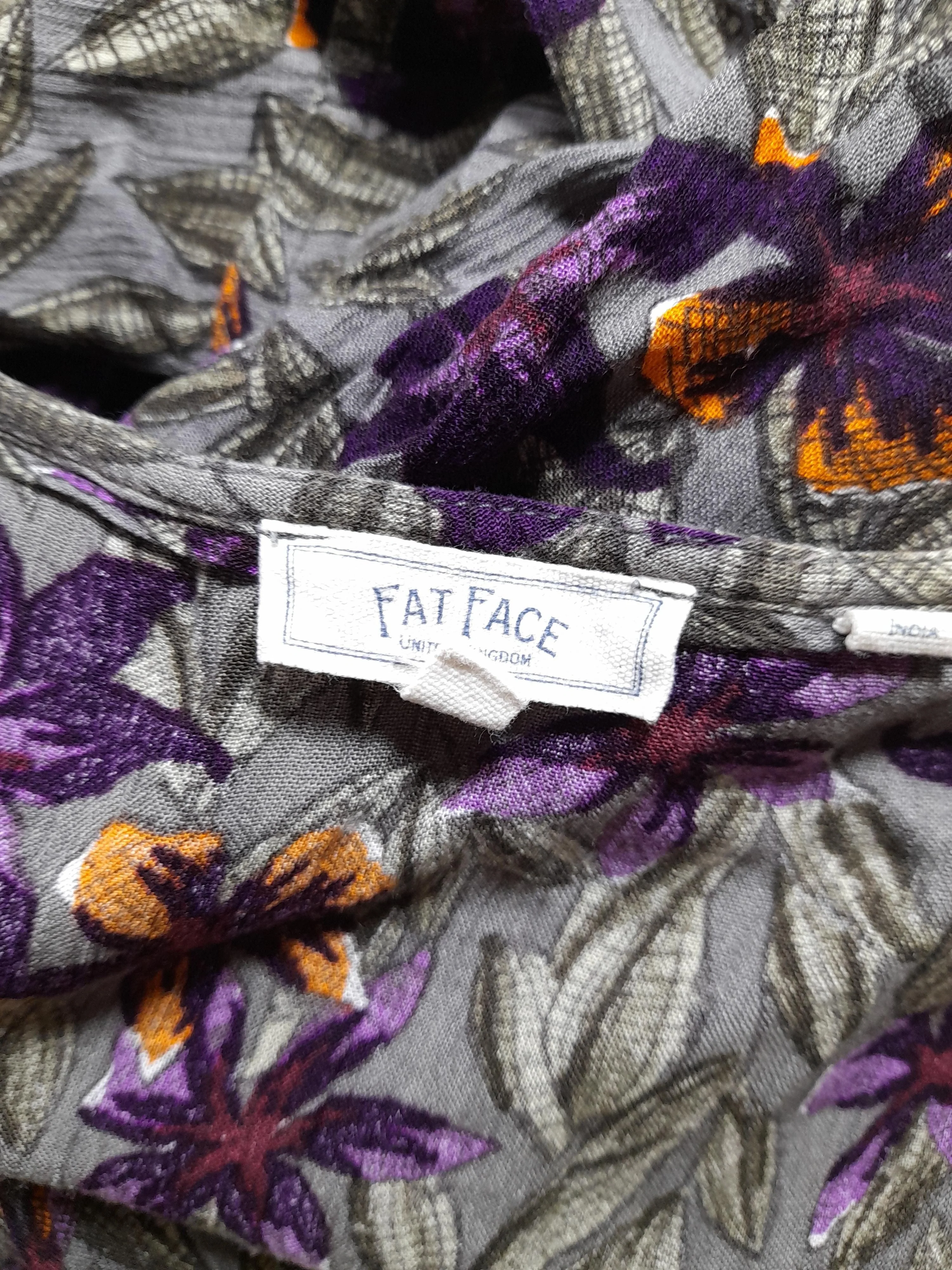 Fat Face Wrap Mini Dress S in Grey - Image 5