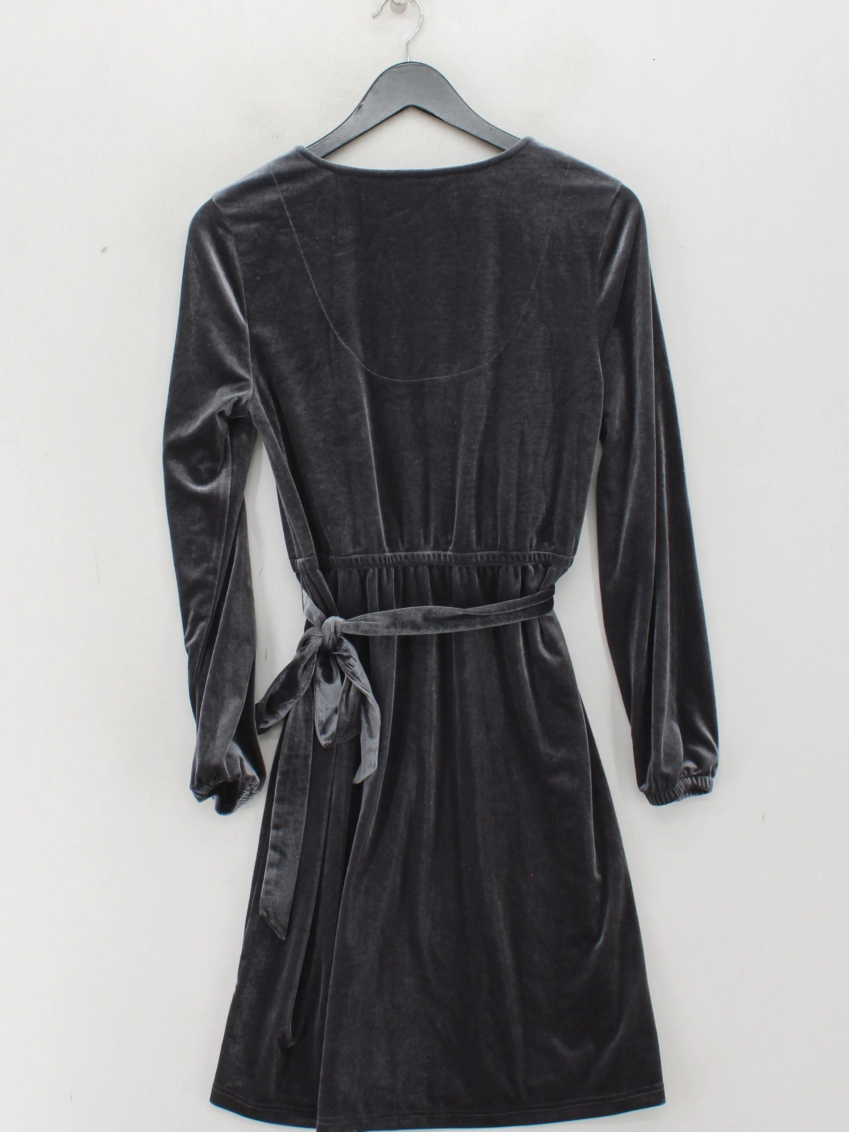 Fat Face Wrap Mini Dress UK12 in Grey - Image 2