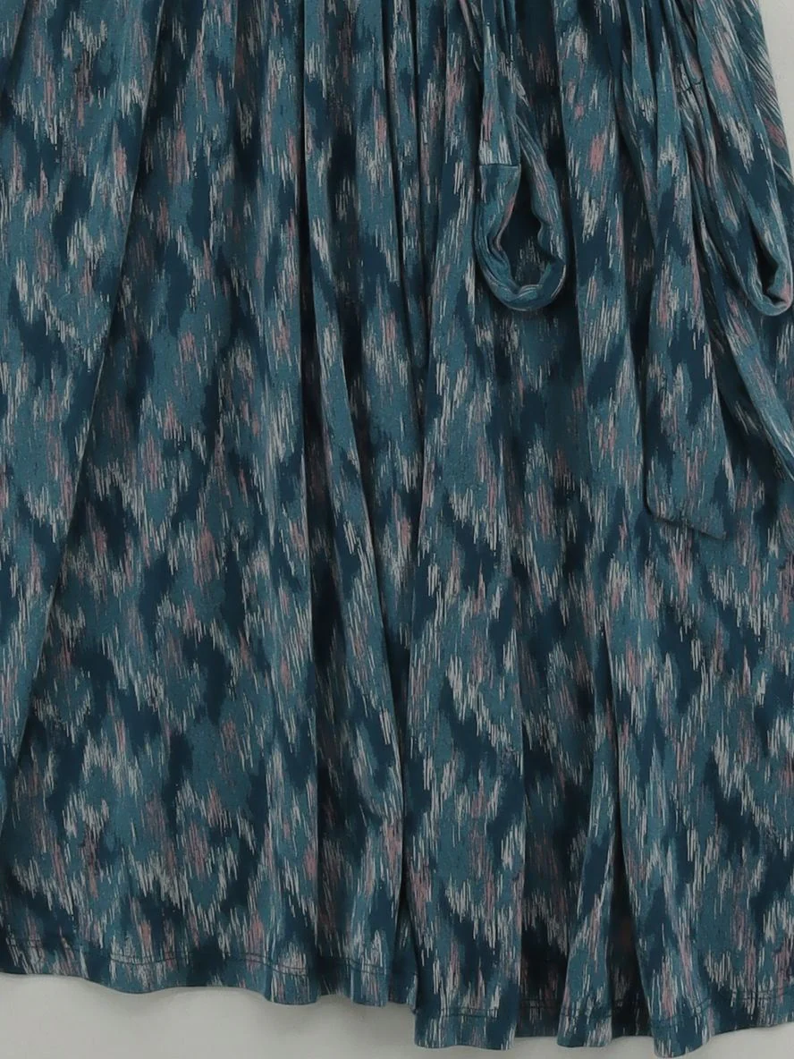 Fat Face Wrap Mini Dress UK14 in Multi - Image 4