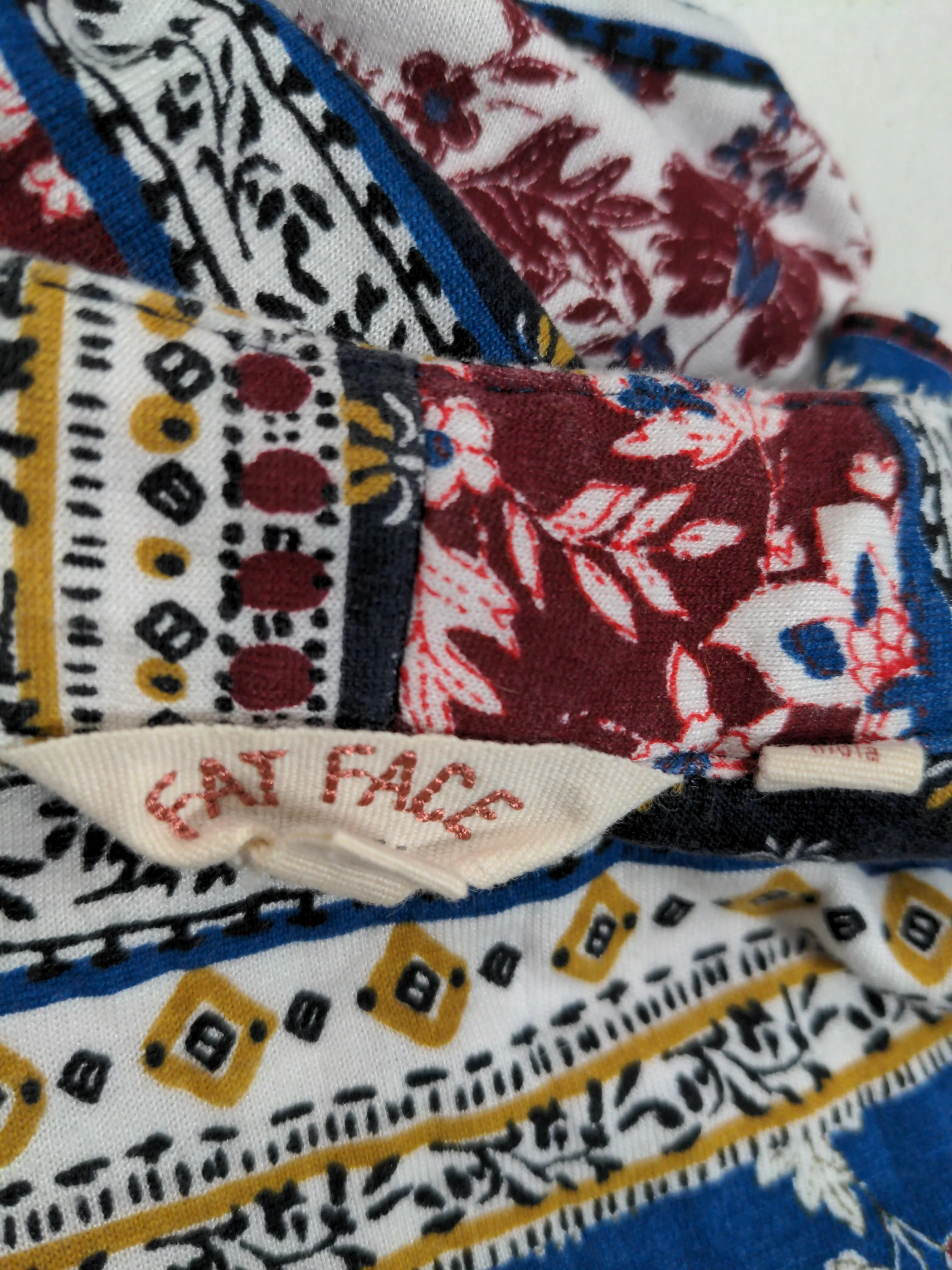Fat Face Wrap Mini Dress UK8 in Multi - Image 6