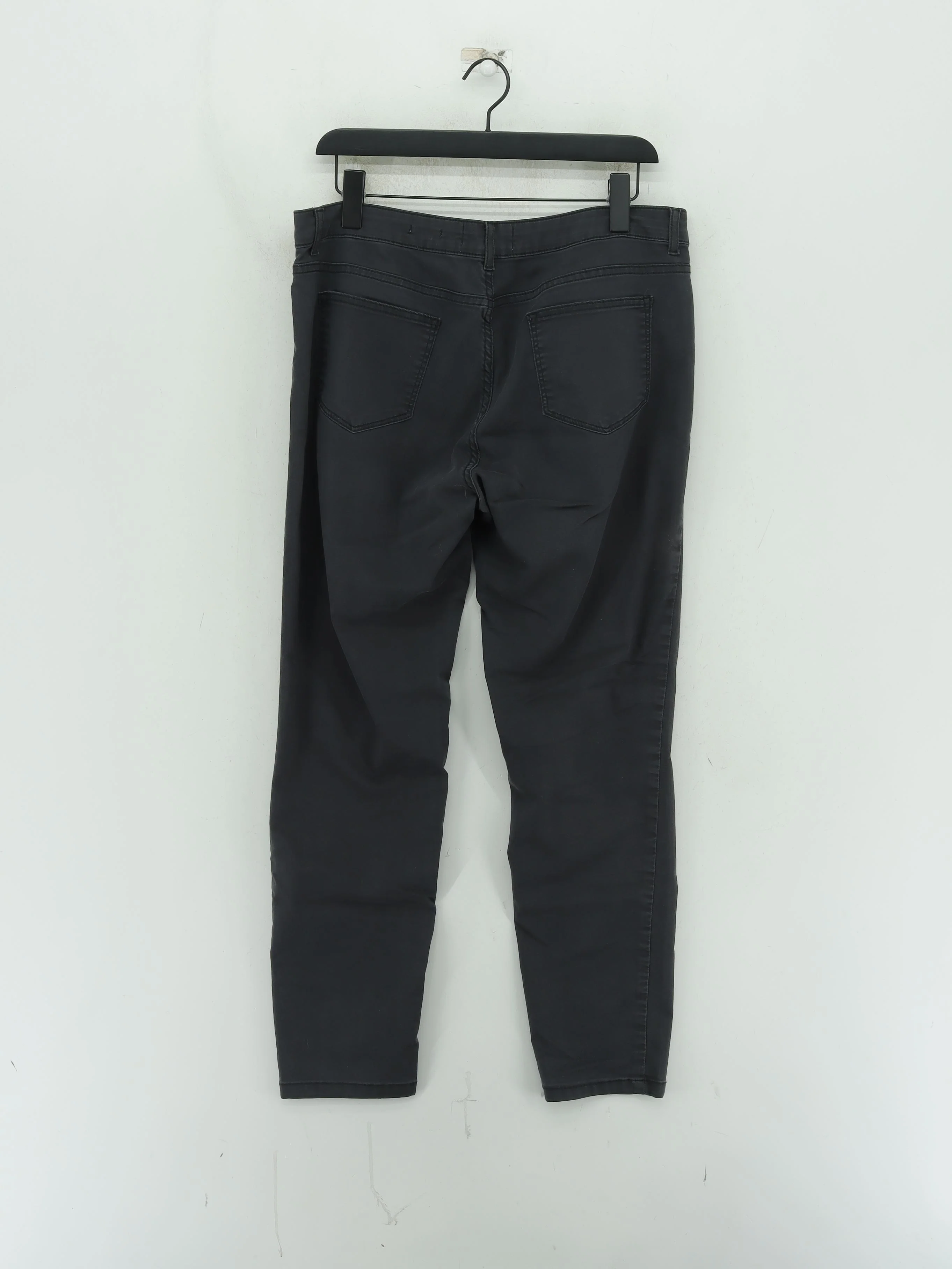 FatFace Women's Leggings UK 16 Grey Cotton with Polyester Jegging - Image 2