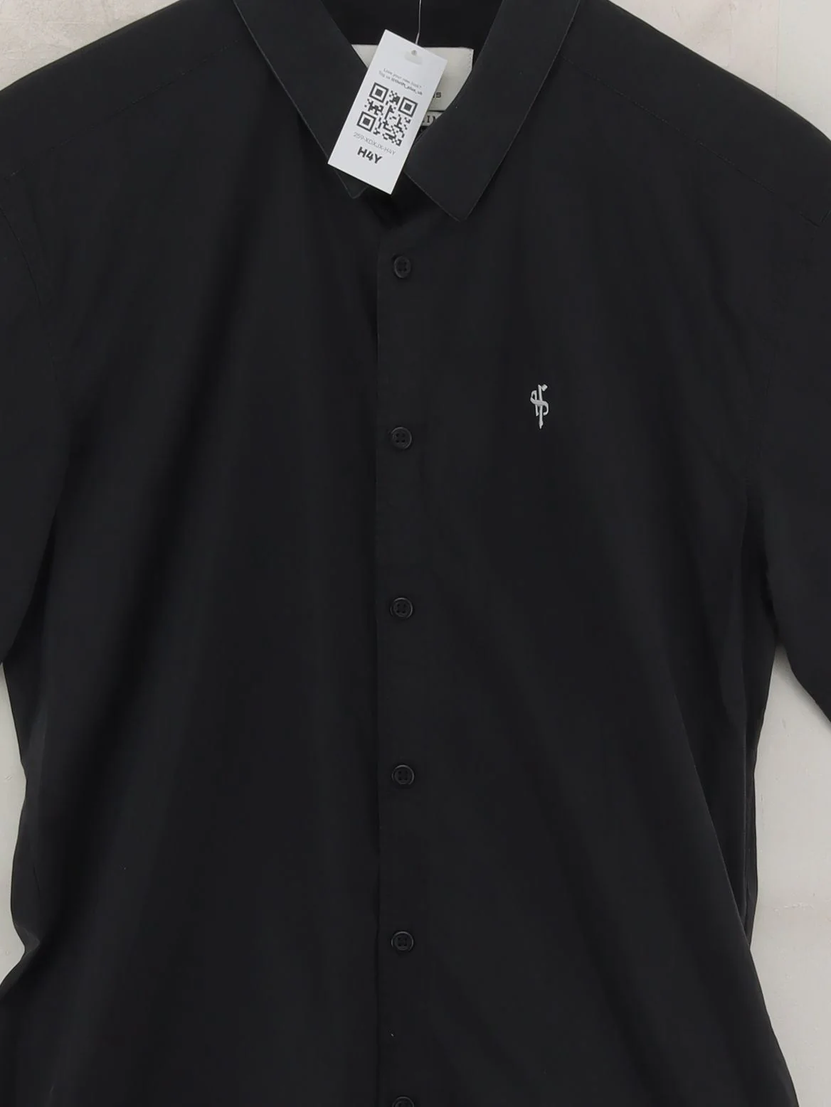 Father Sons Men's Shirt XL Black 100% Cotton Basic - Image 3