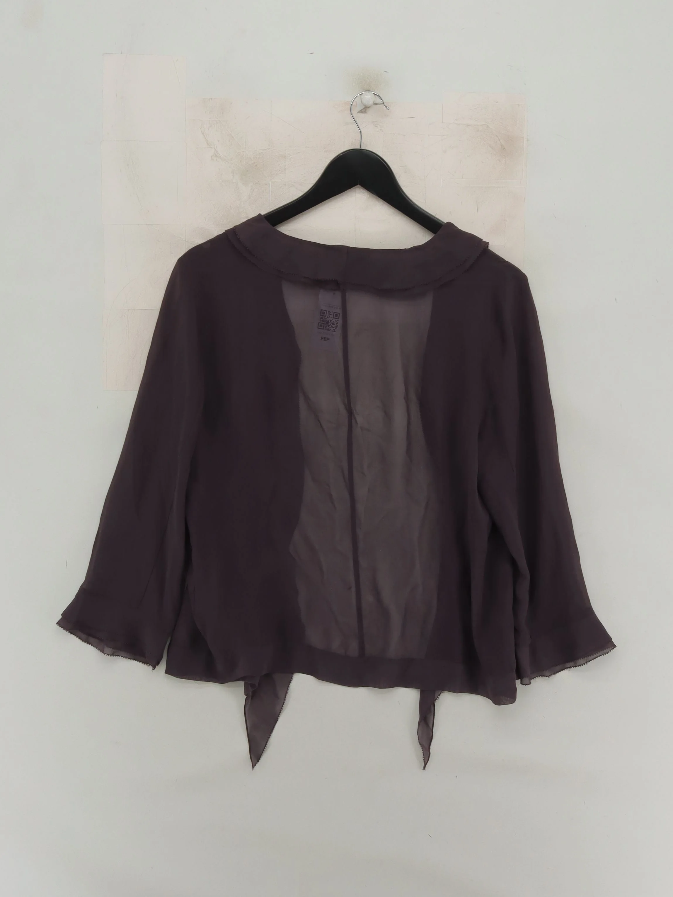 Fen Wright Manson Studio Women's Cardigan UK 12 Purple 100% Other Cardigan - Image 2