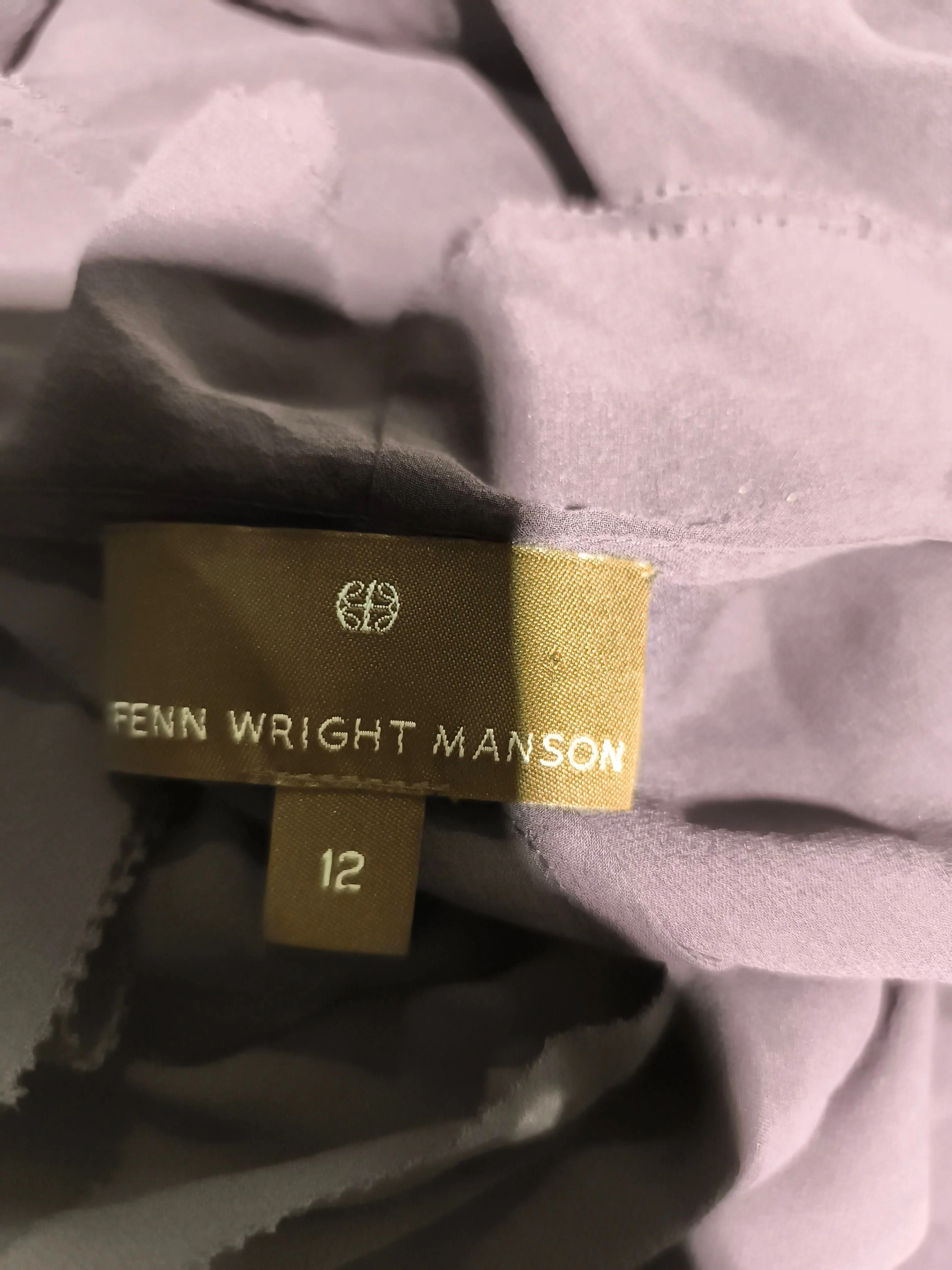 Fen Wright Manson Studio Women's Cardigan UK 12 Purple 100% Other Cardigan - Image 5