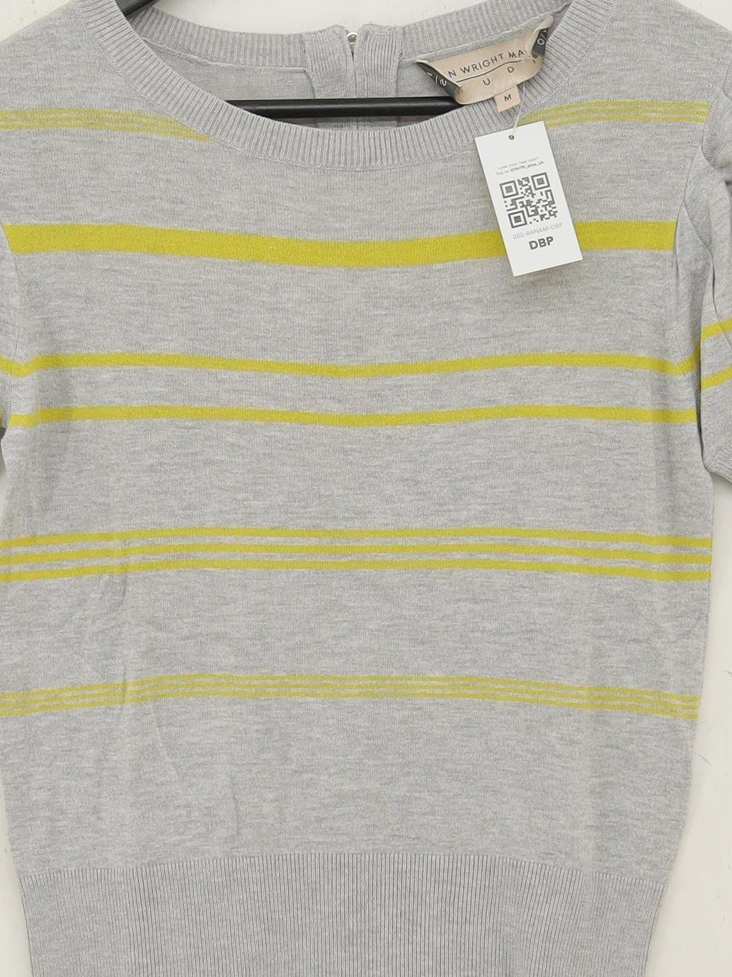 Fen Wright Manson Studio Women's Jumper M Grey 100% Other Pullover - Image 3