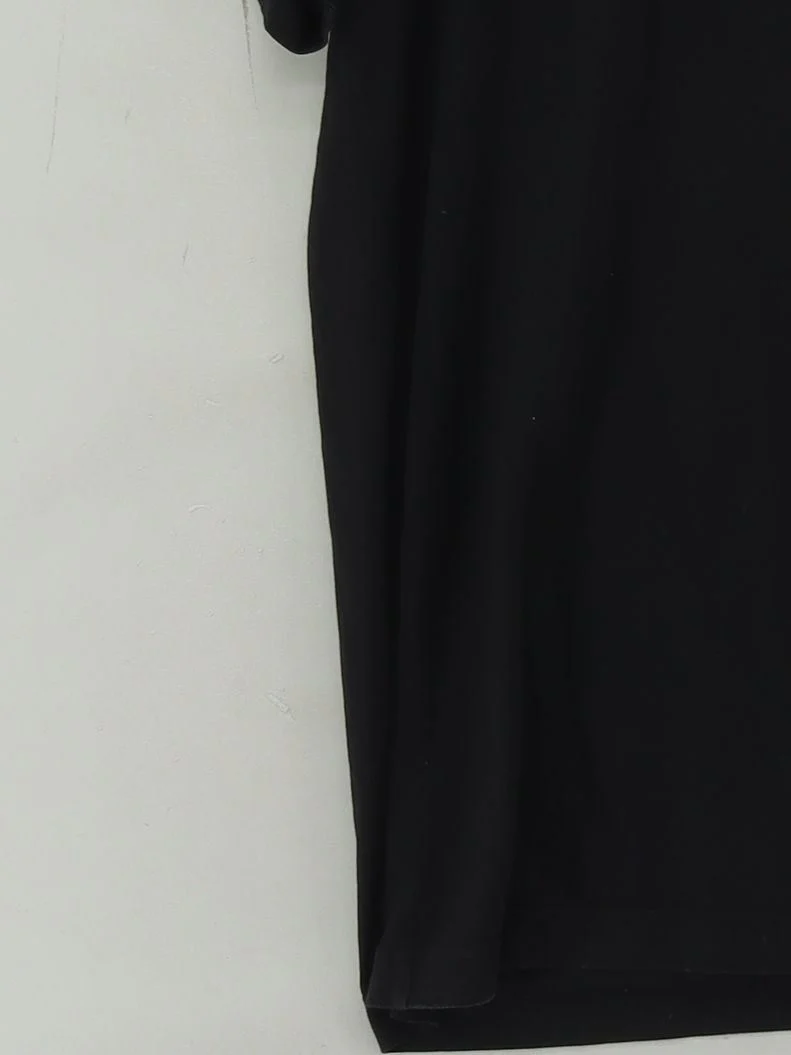 Fendi Men's T-Shirt L Black 100% Cotton Basic - Image 4