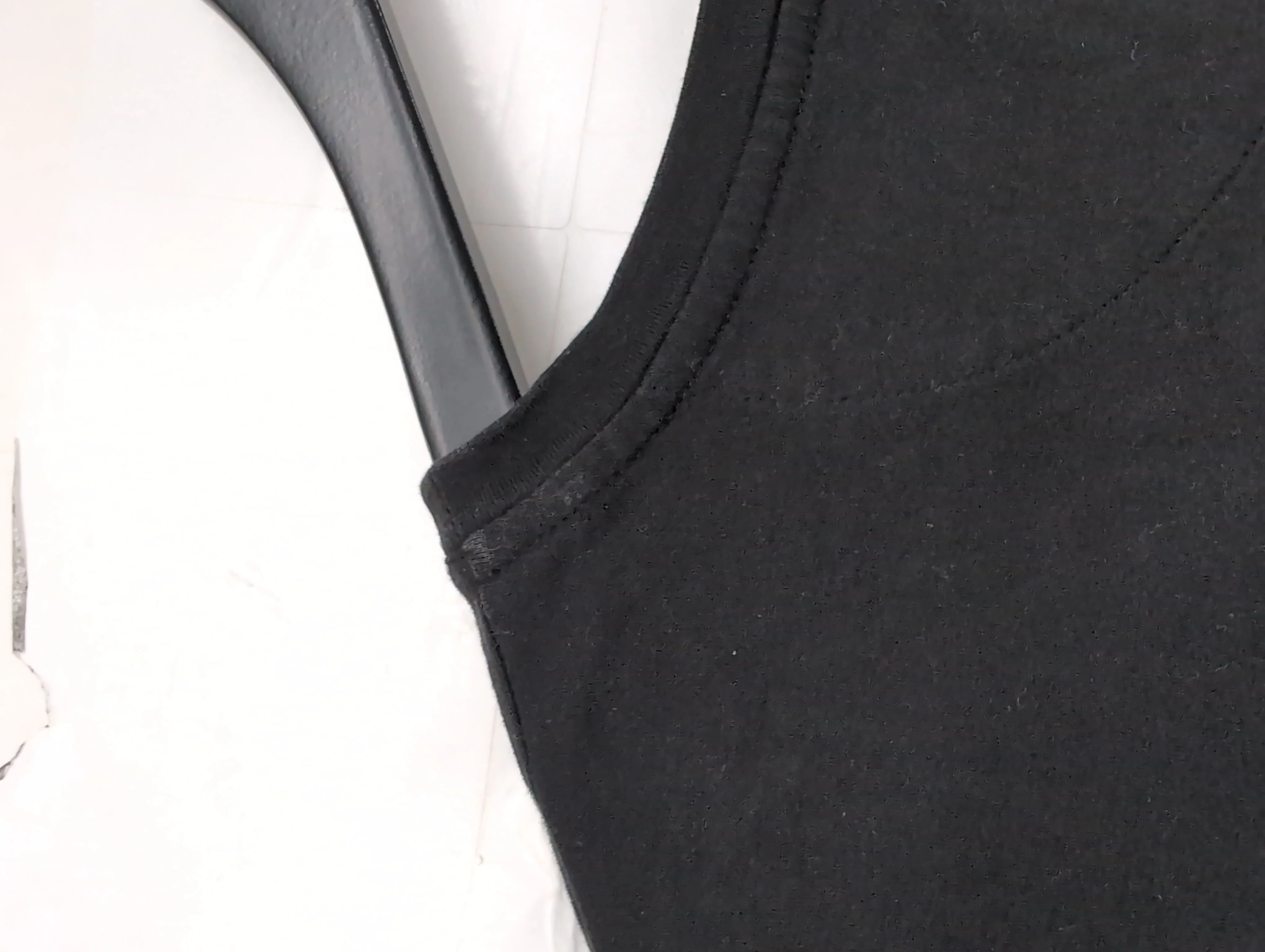 Fendi Men's T-Shirt L Black 100% Cotton Basic - Image 5