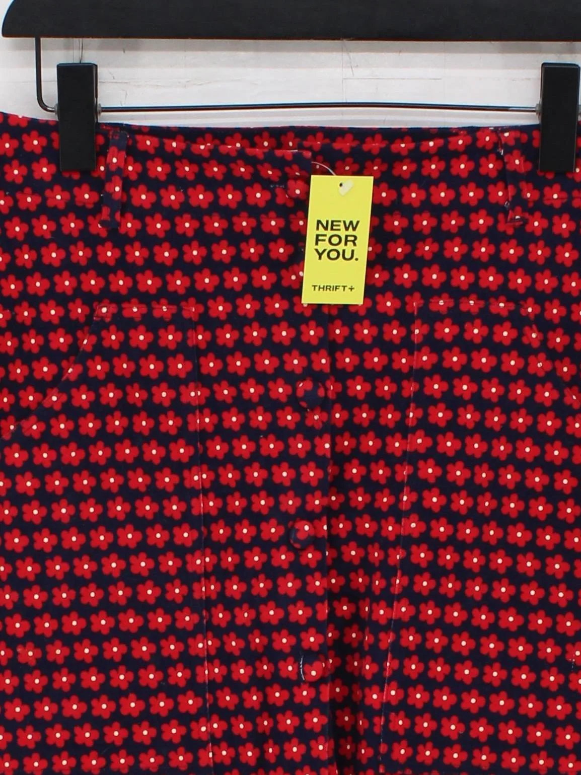 Fever London Women's Mini Skirt UK 12 Multi Cotton with Elastane Mini - Image 3