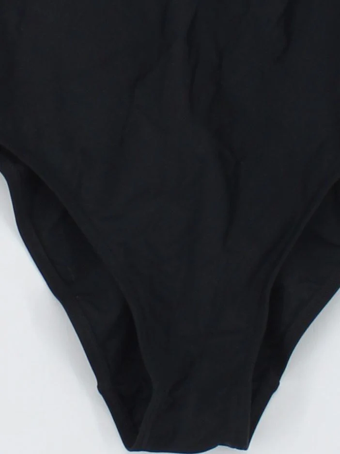 Figleaves cheeky one-piece swimsuit in black - Image 4