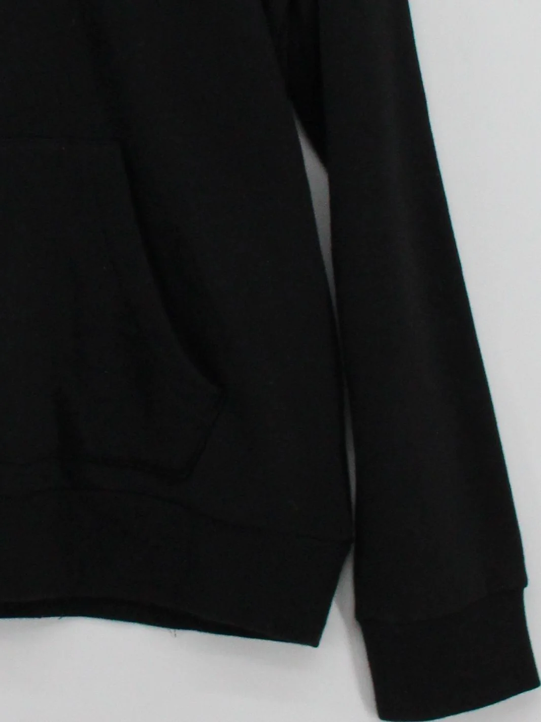 Fila Men's Hoodie M Black Graphic Cotton with Polyester Pullover - Image 4