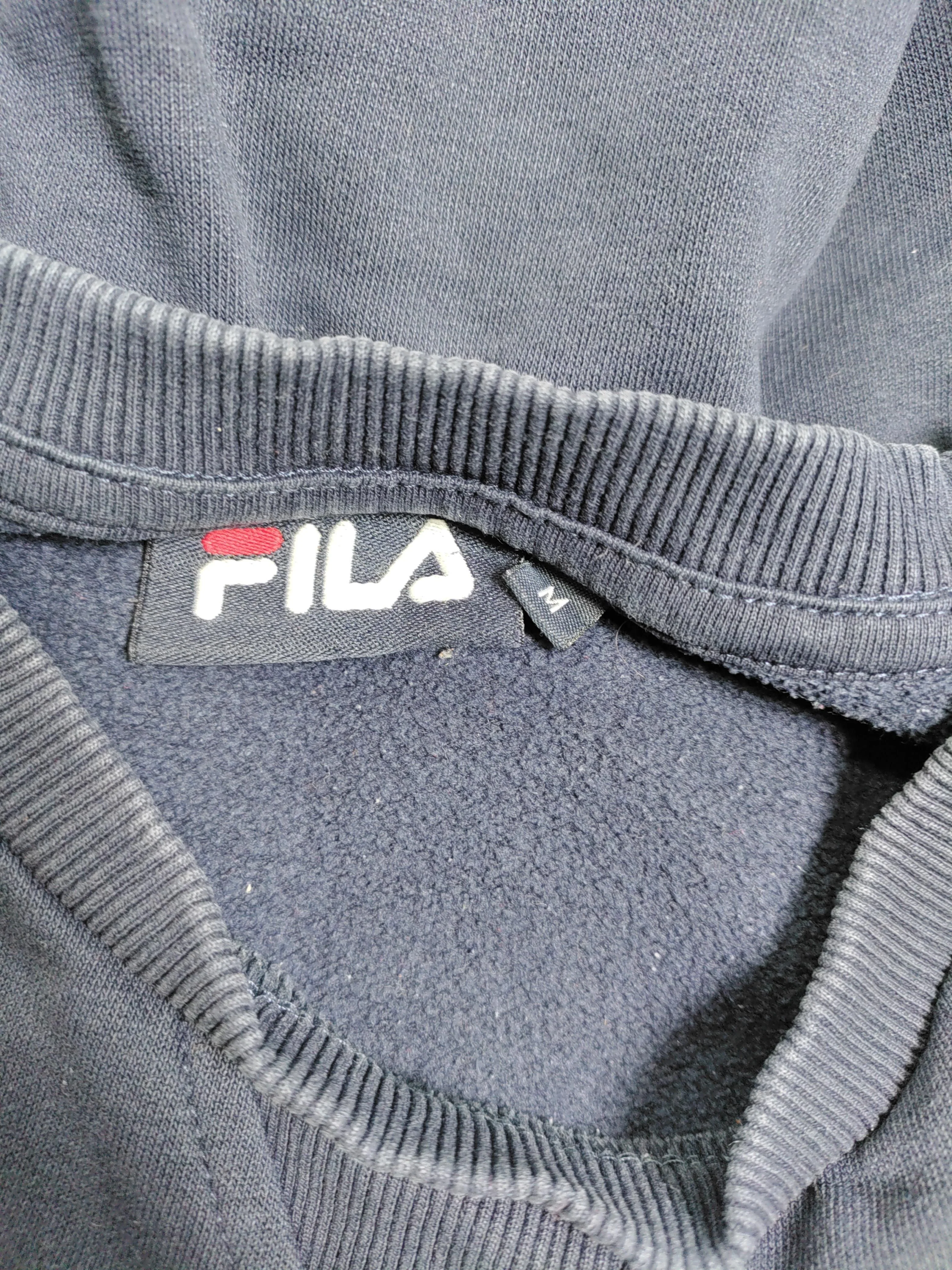 Fila Men's Hoodie M Multi Graphic Cotton with Polyester Pullover - Image 6