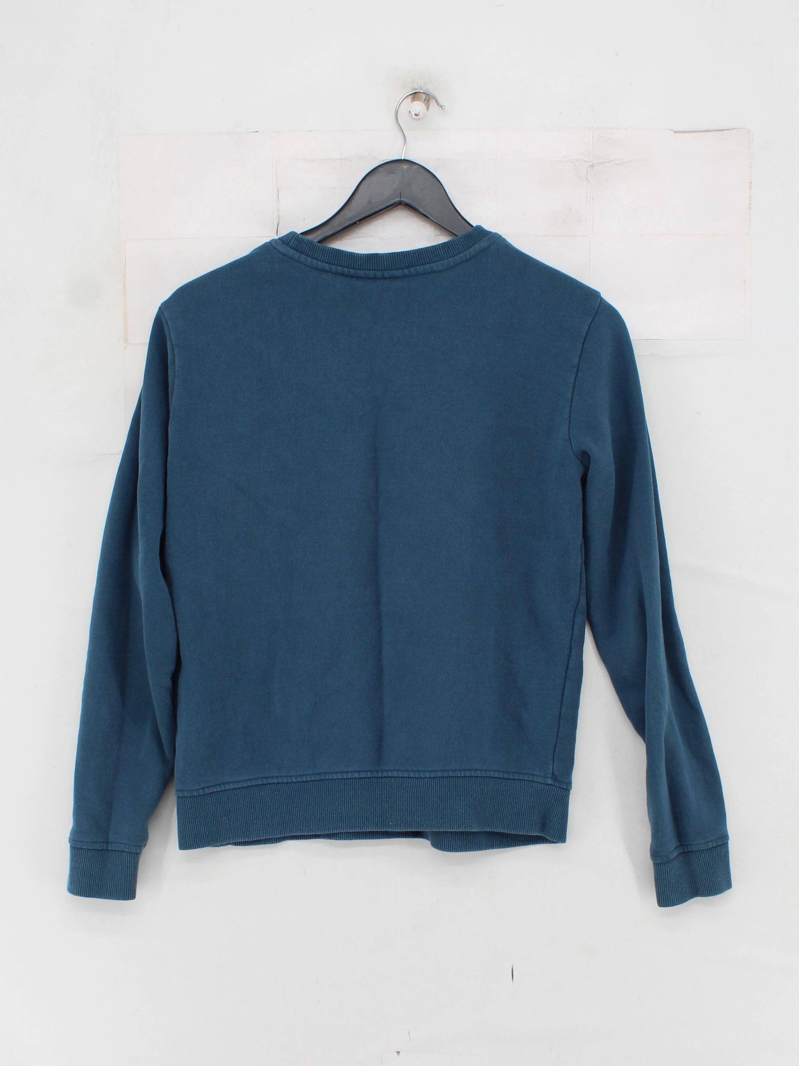 Fila Men's Hoodie S Blue Cotton with Polyester Pullover - Image 2
