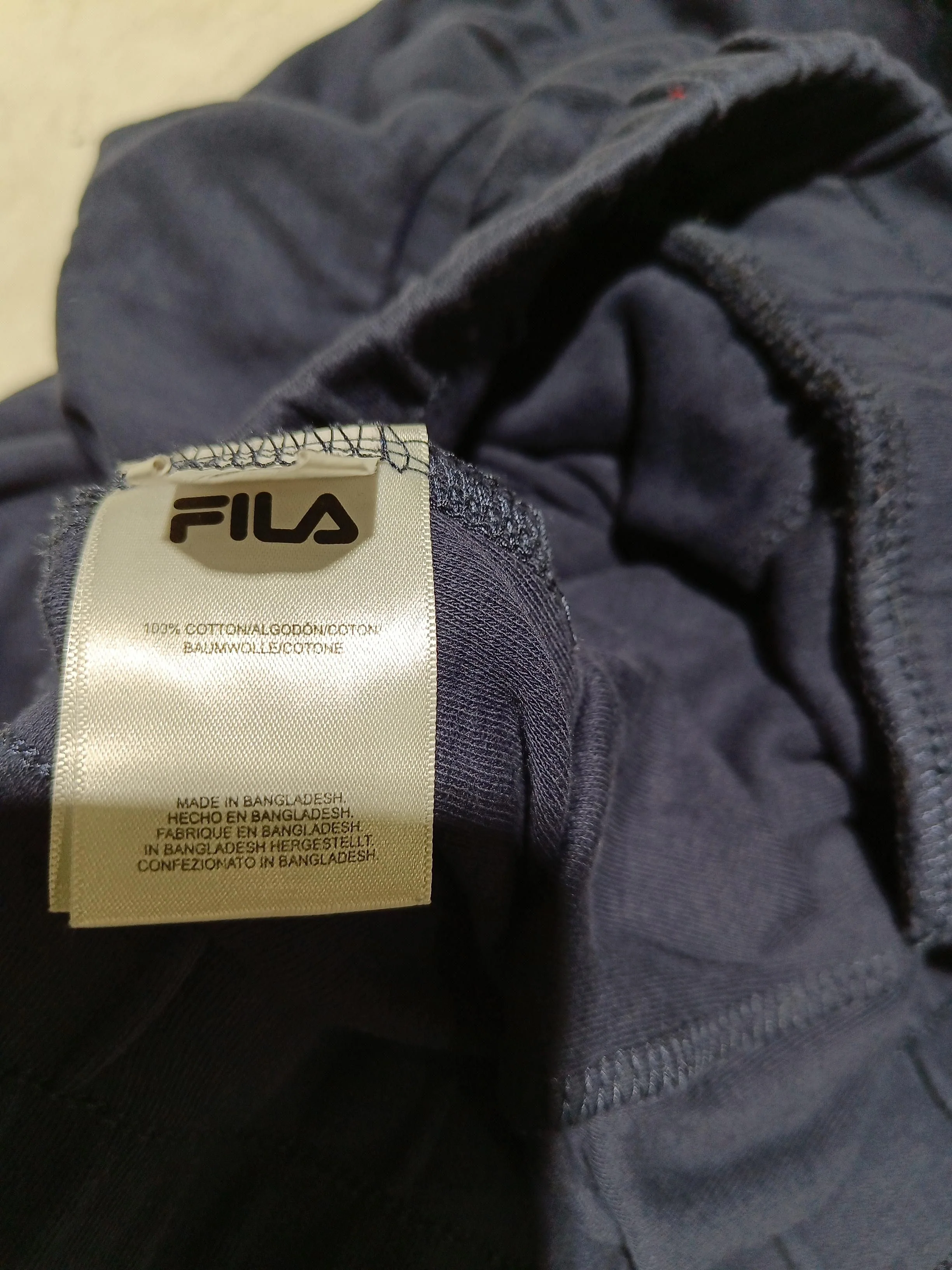 Fila Men's Shorts XL Blue 100% Cotton Sweat - Image 8