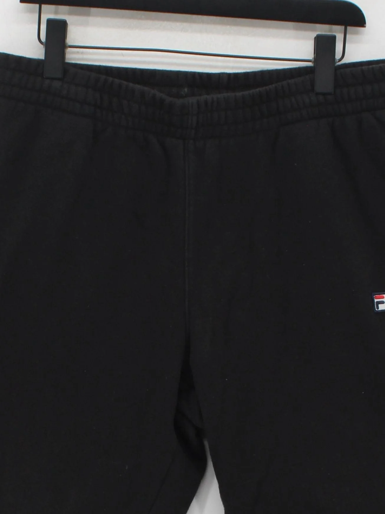 Fila Men's Sports Bottoms L Black Cotton with Polyester Sweatpants - Image 3