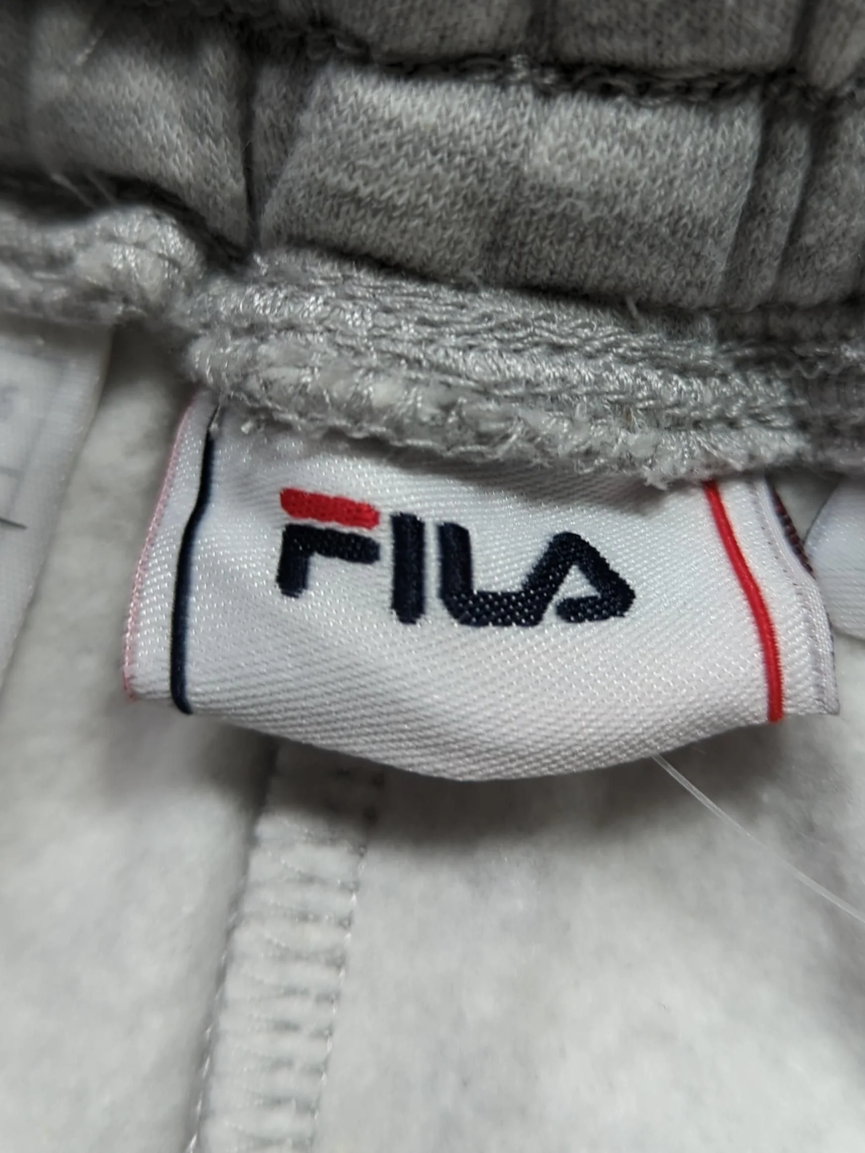 Fila Men's Sports Bottoms M Grey Cotton with Polyester, Viscose Sweatpants - Image 5
