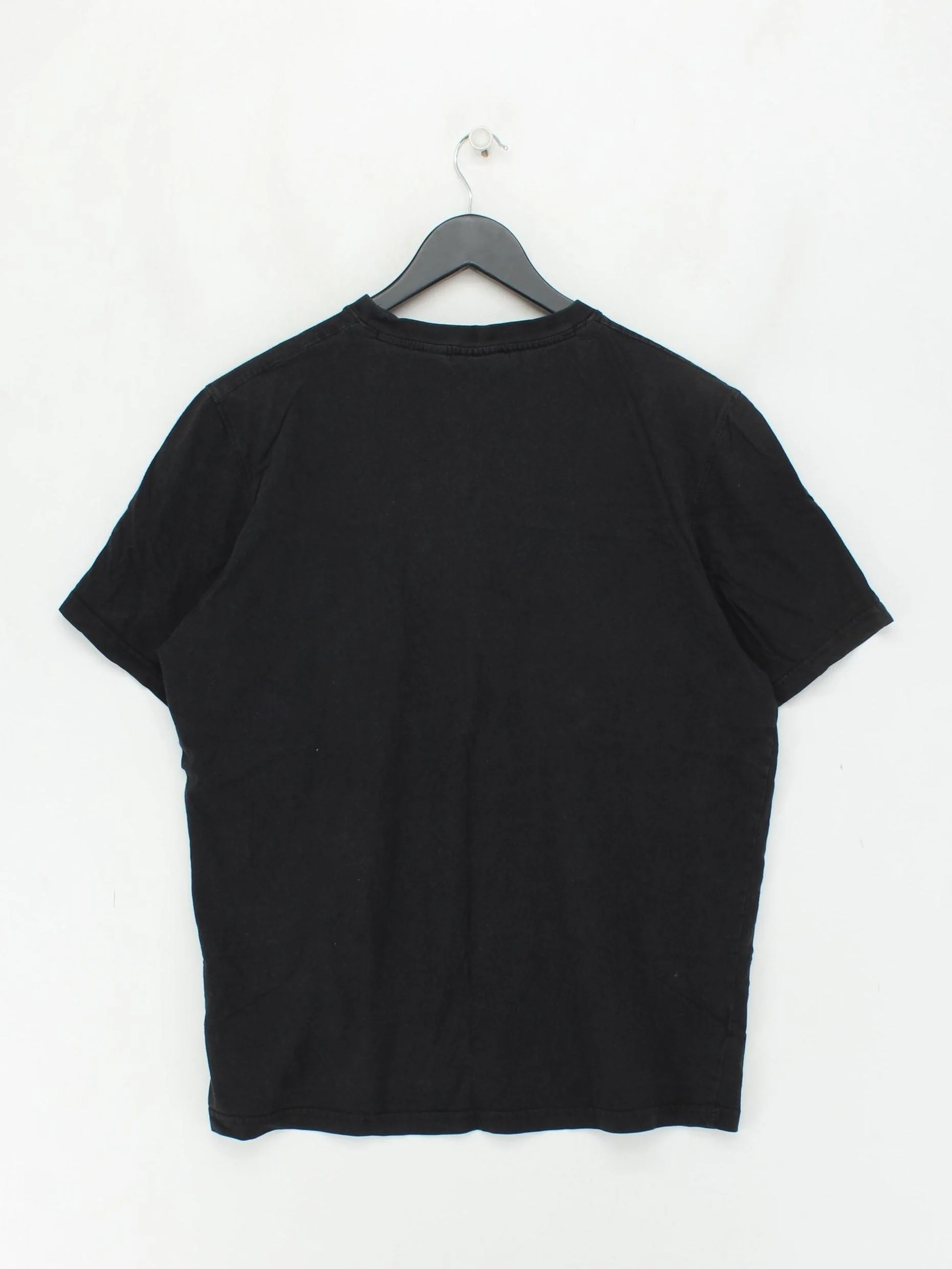 Fila Men's T-Shirt L Black Graphic 100% Cotton Basic - Image 2
