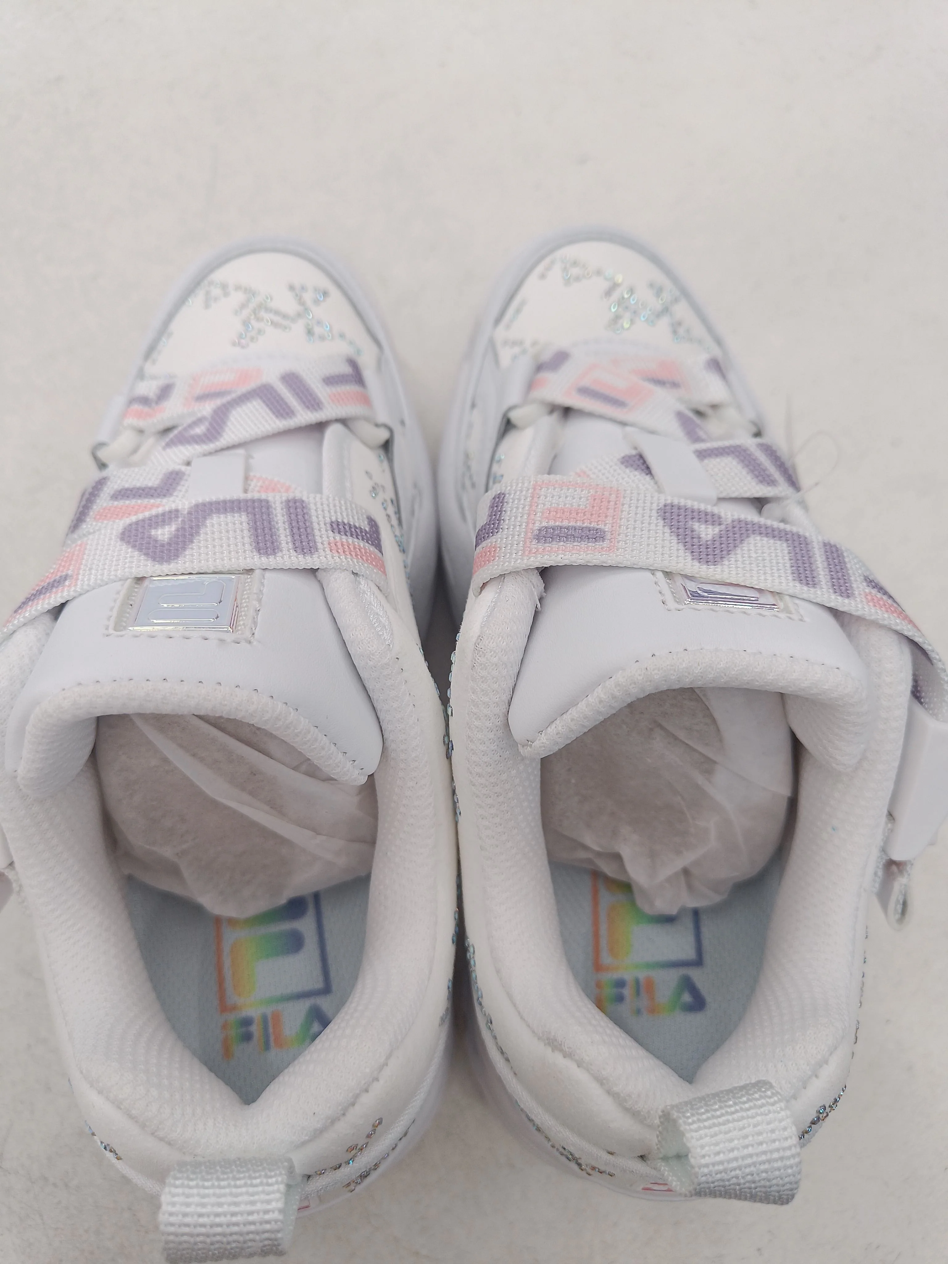 Fila Women's Trainers UK3 in White RRP £80 - Image 6