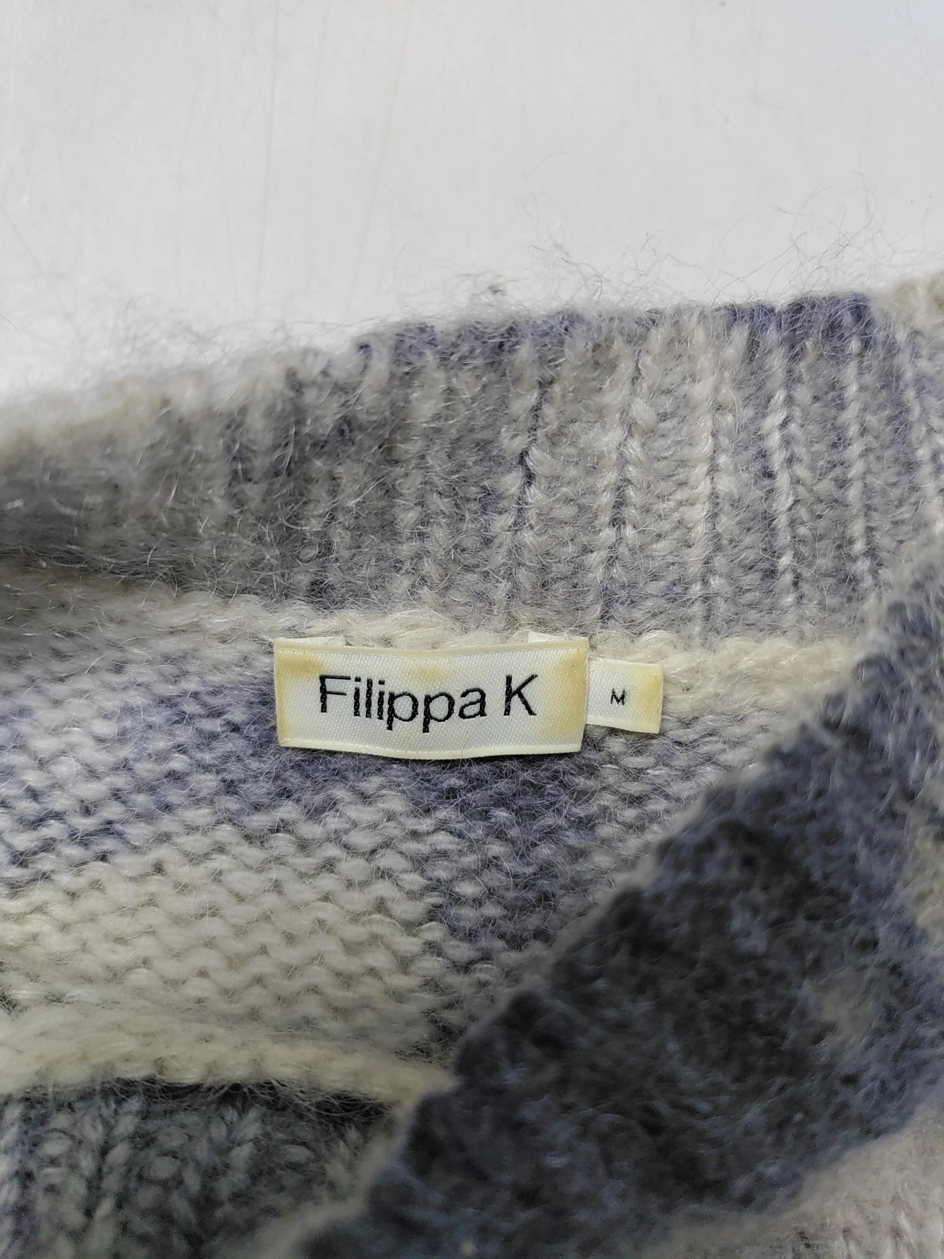 Filippa K Men's Jumper M Multi Wool with Nylon, Mohair Round Neck Pullover - Image 5