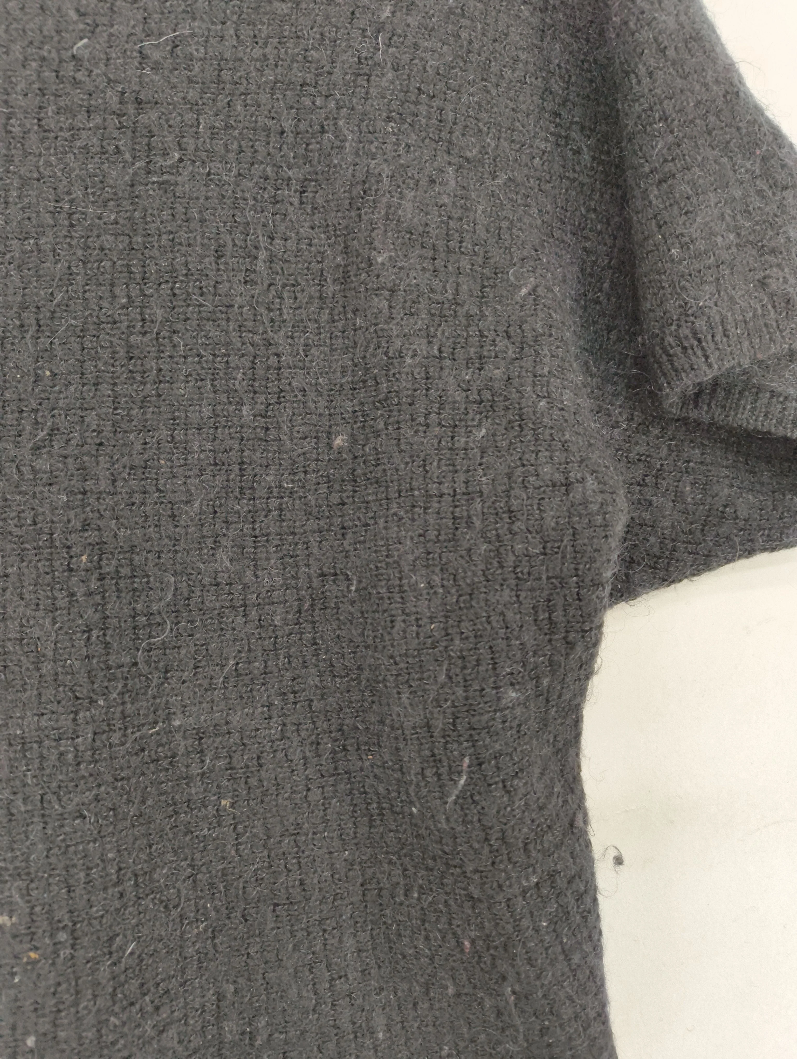 Filippa K Women's Jumper S Black Wool with Mohair, Polyamide Crew Neck Pullover - Image 5