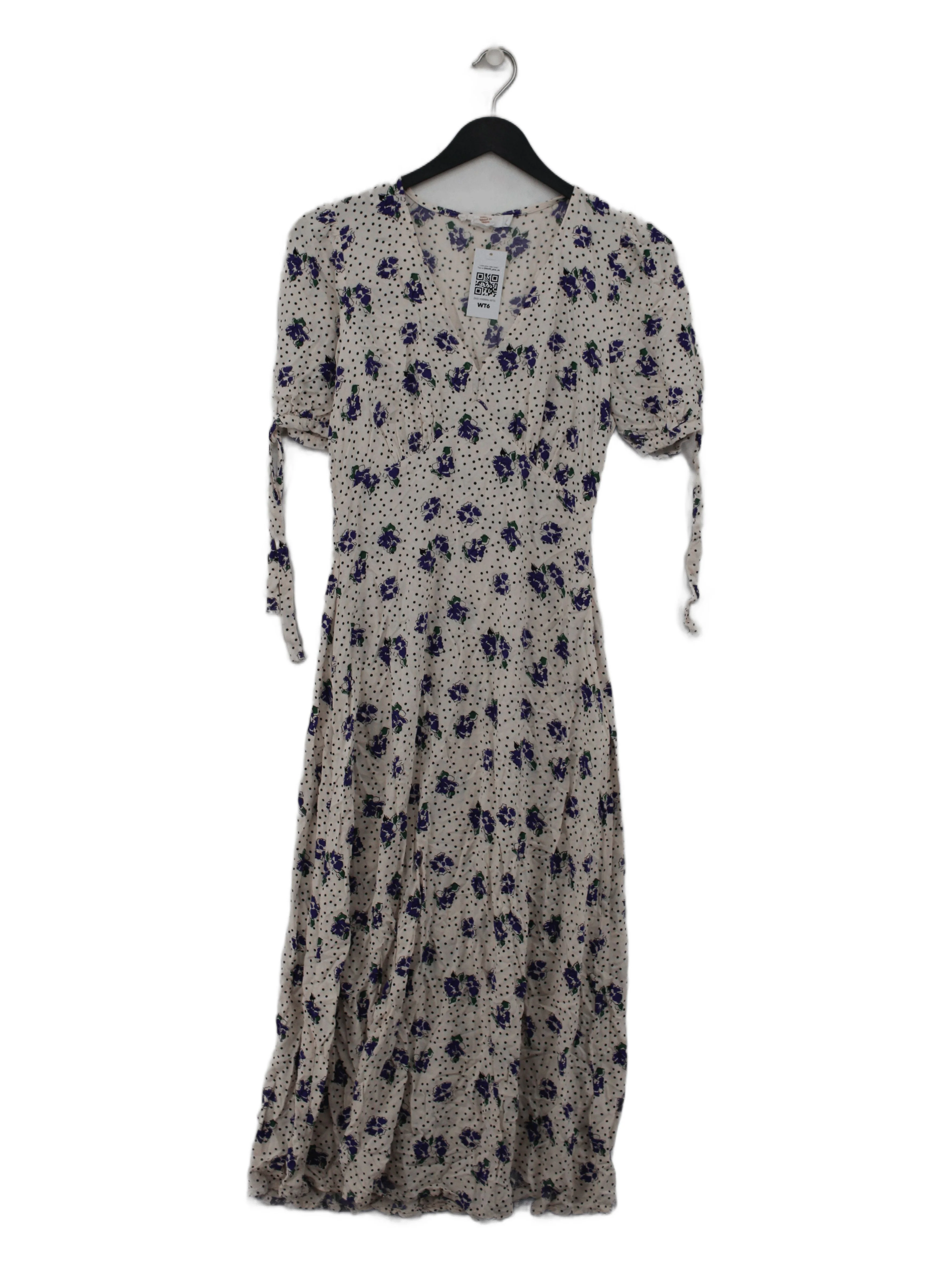 Finery A-Line Midi Dress S in Cream