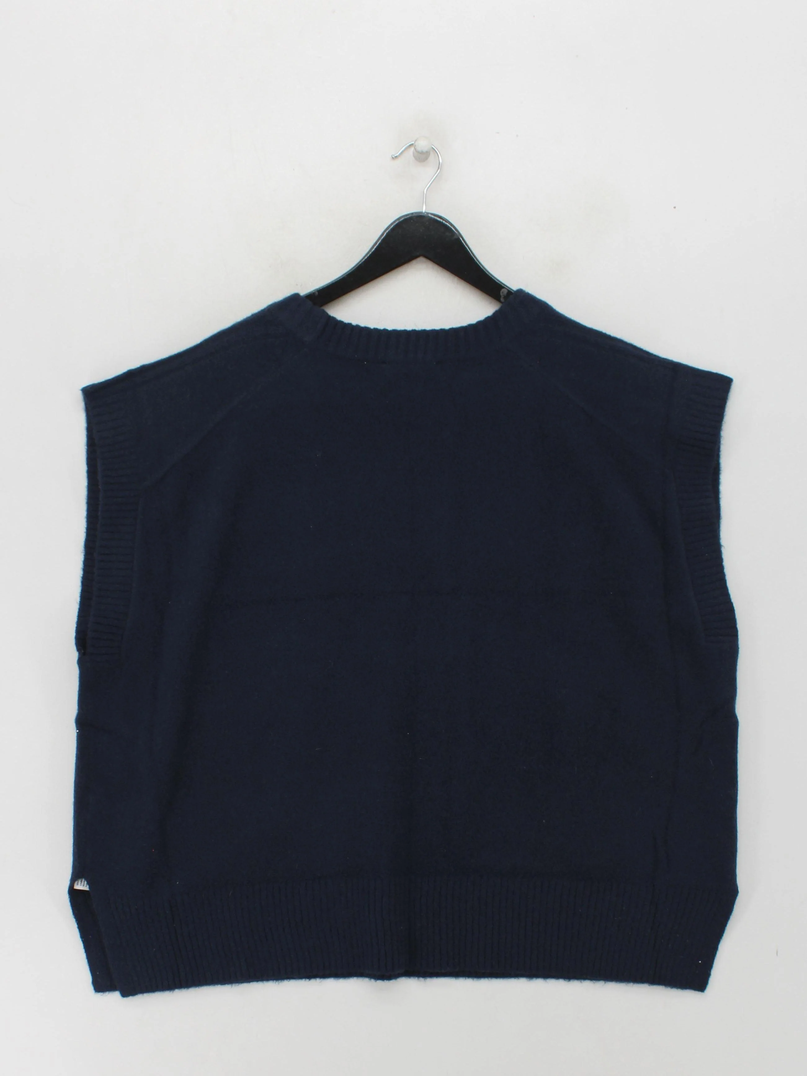 Finery Men's Jumper XXL Blue Polyester with Acrylic, Wool, Spandex Vest - Image 2