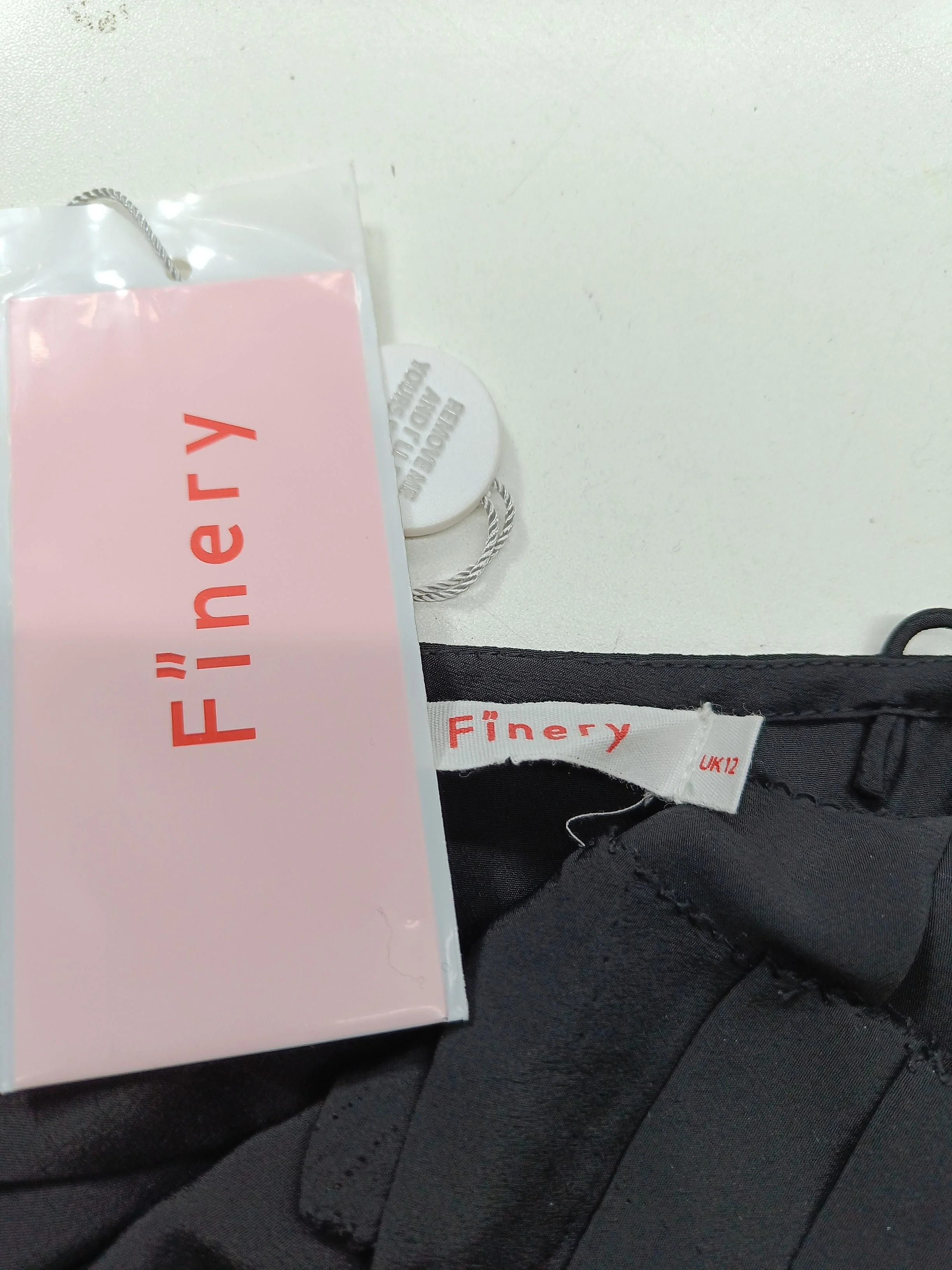 Finery Mini Dress UK12 in Black - Image 5