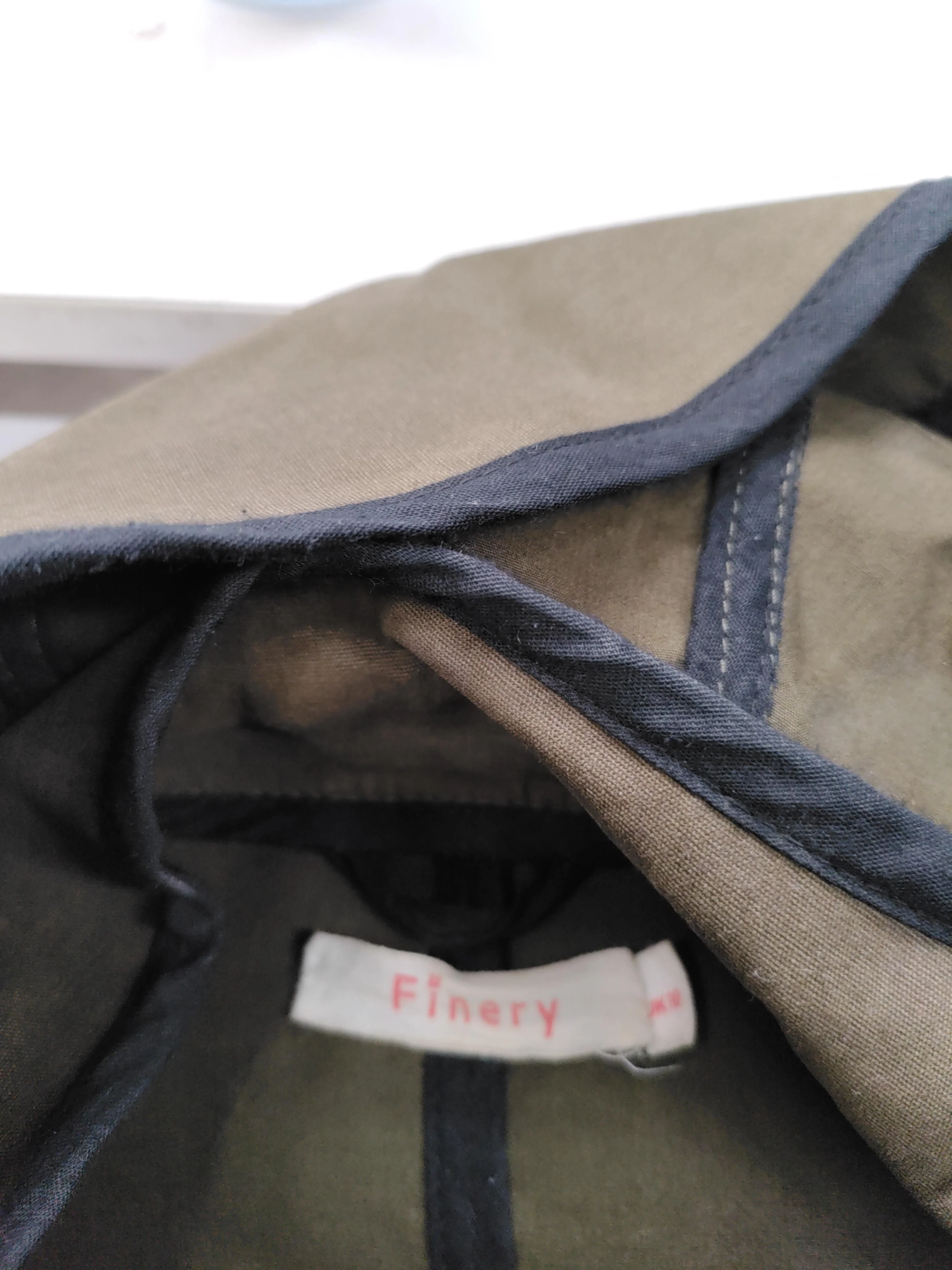 Finery Overcoat jacket green - Image 6
