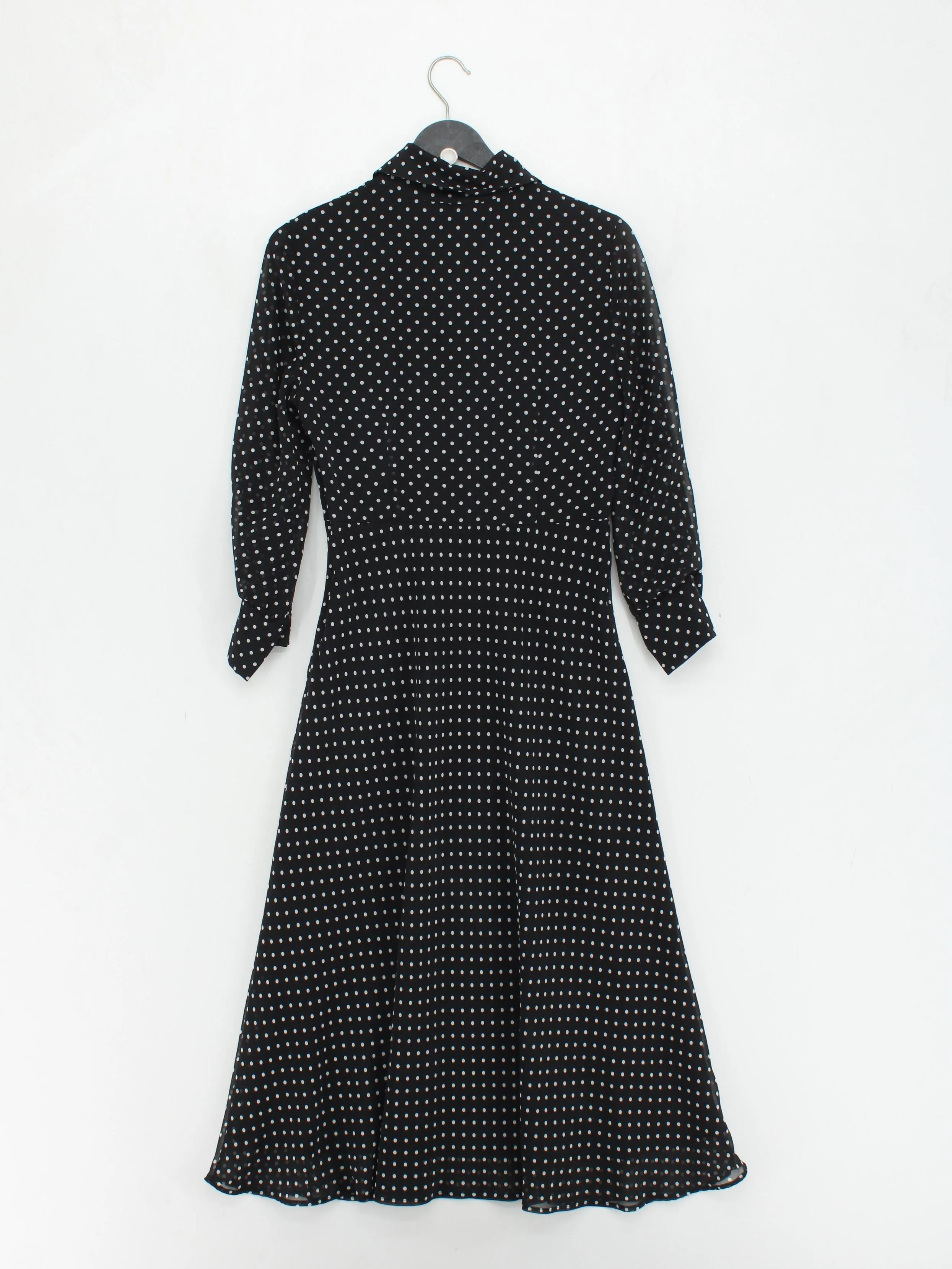 Finery Shirt Midi Dress UK10 in Black - Image 2