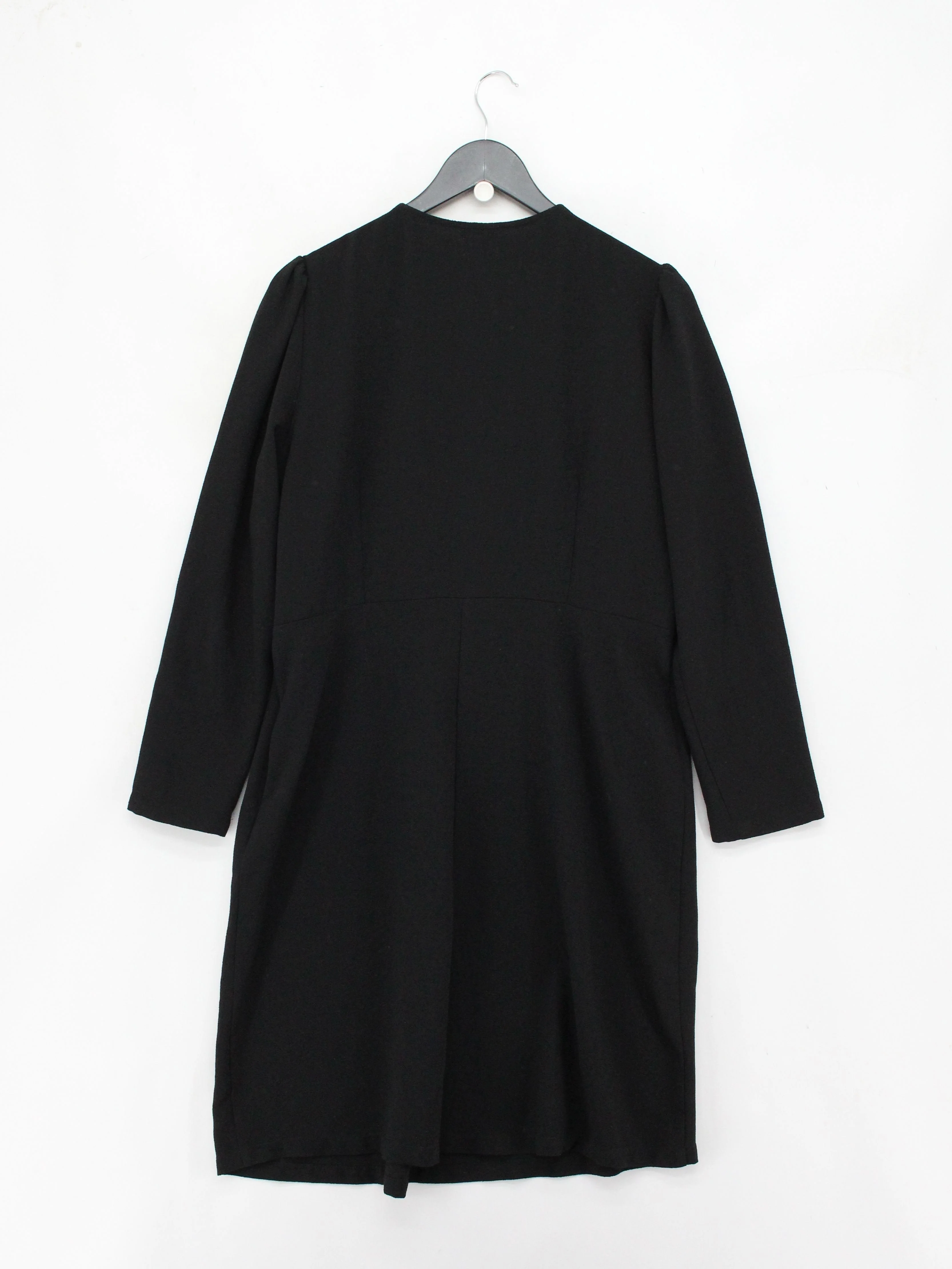 Finery Shirt Midi Dress UK16 in Black - Image 2