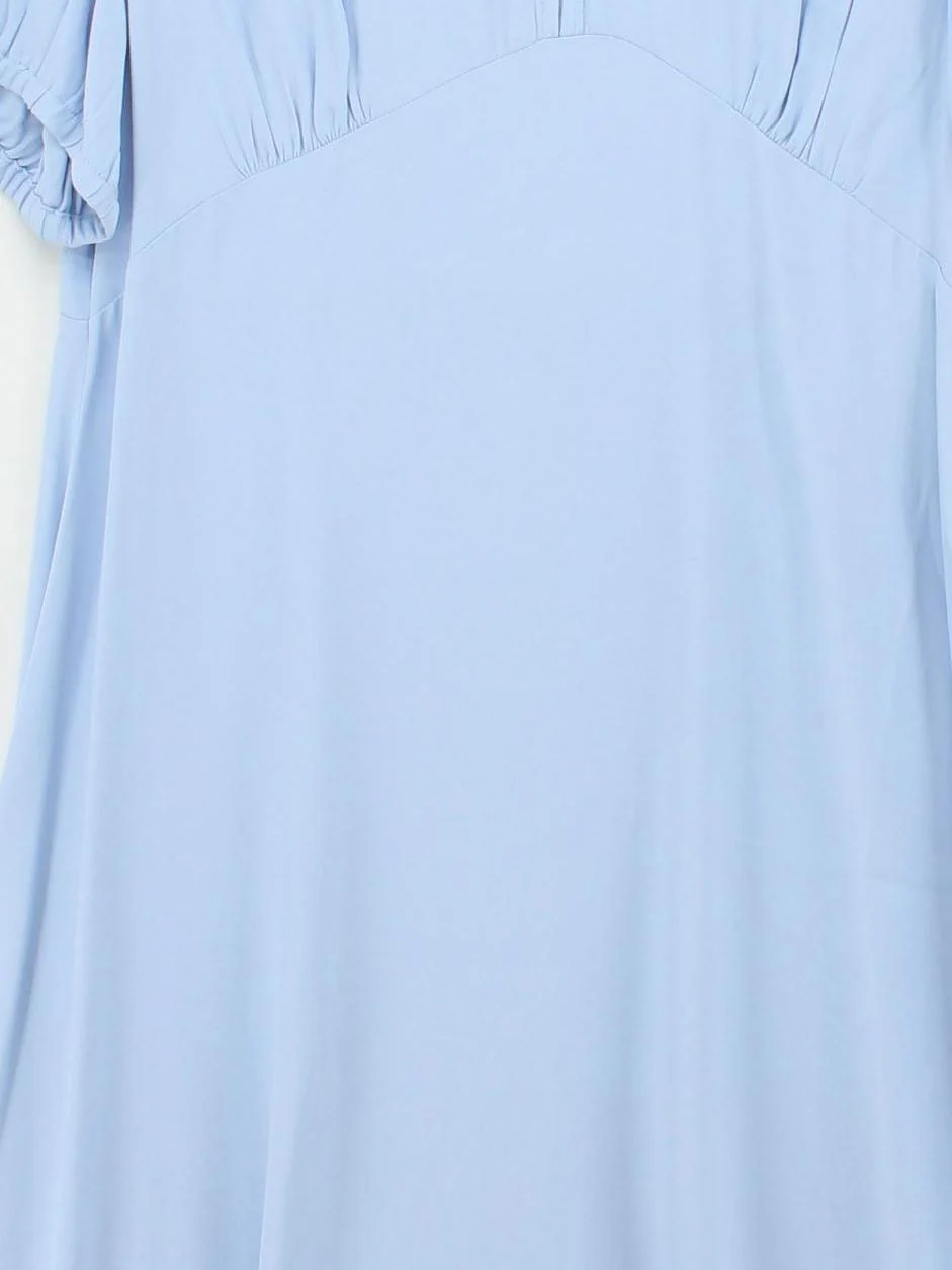 Finery Shirt Midi Dress UK16 in Blue - Image 3