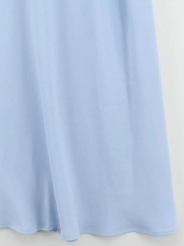 Finery Shirt Midi Dress UK16 in Blue - Image 4