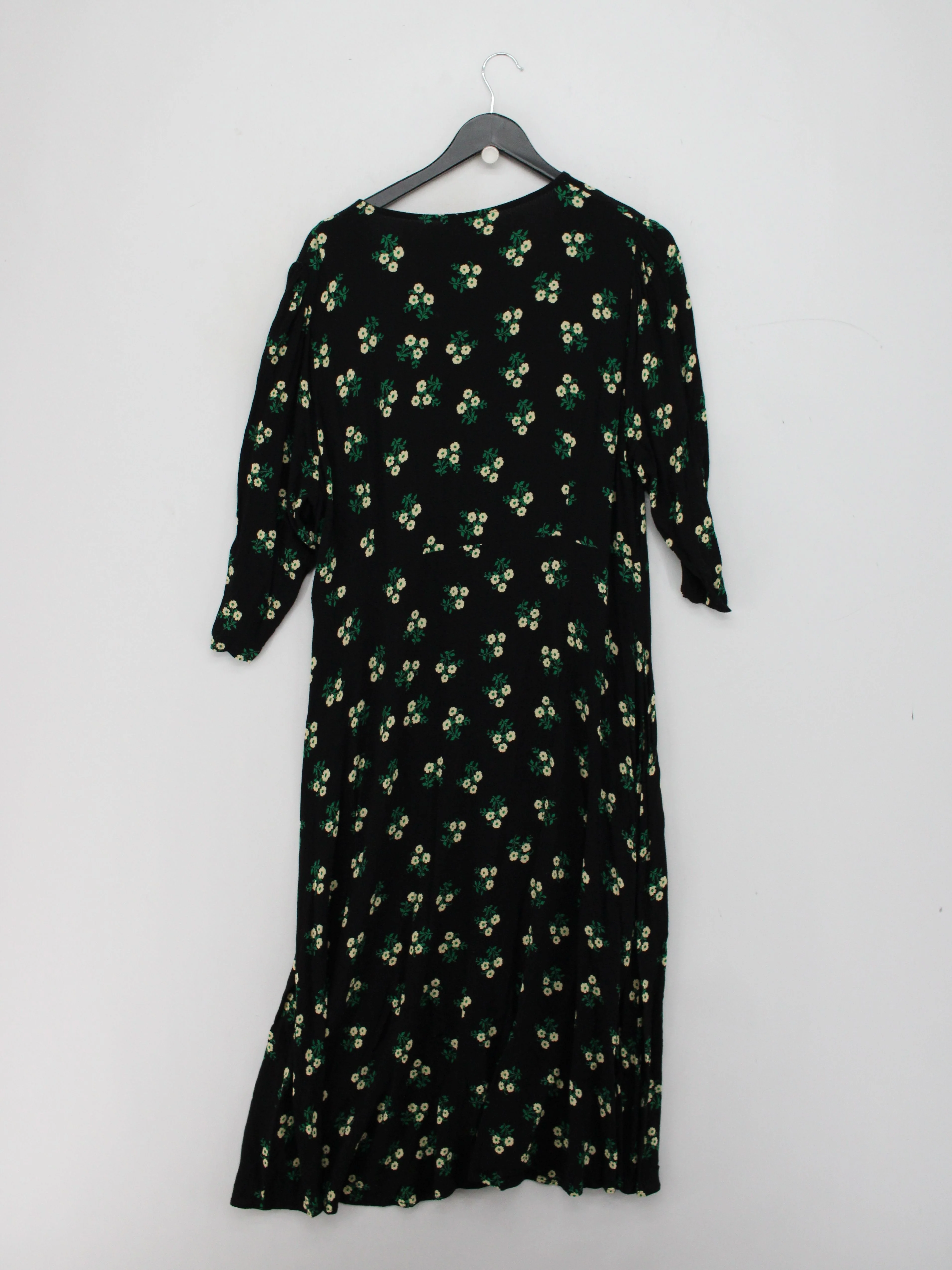 Finery Shirt Midi Dress UK20 in Black - Image 2
