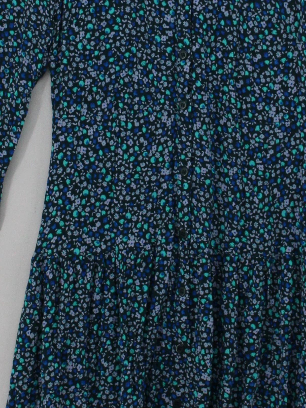 Finery Shirt Midi Dress UK6 in Blue - Image 3