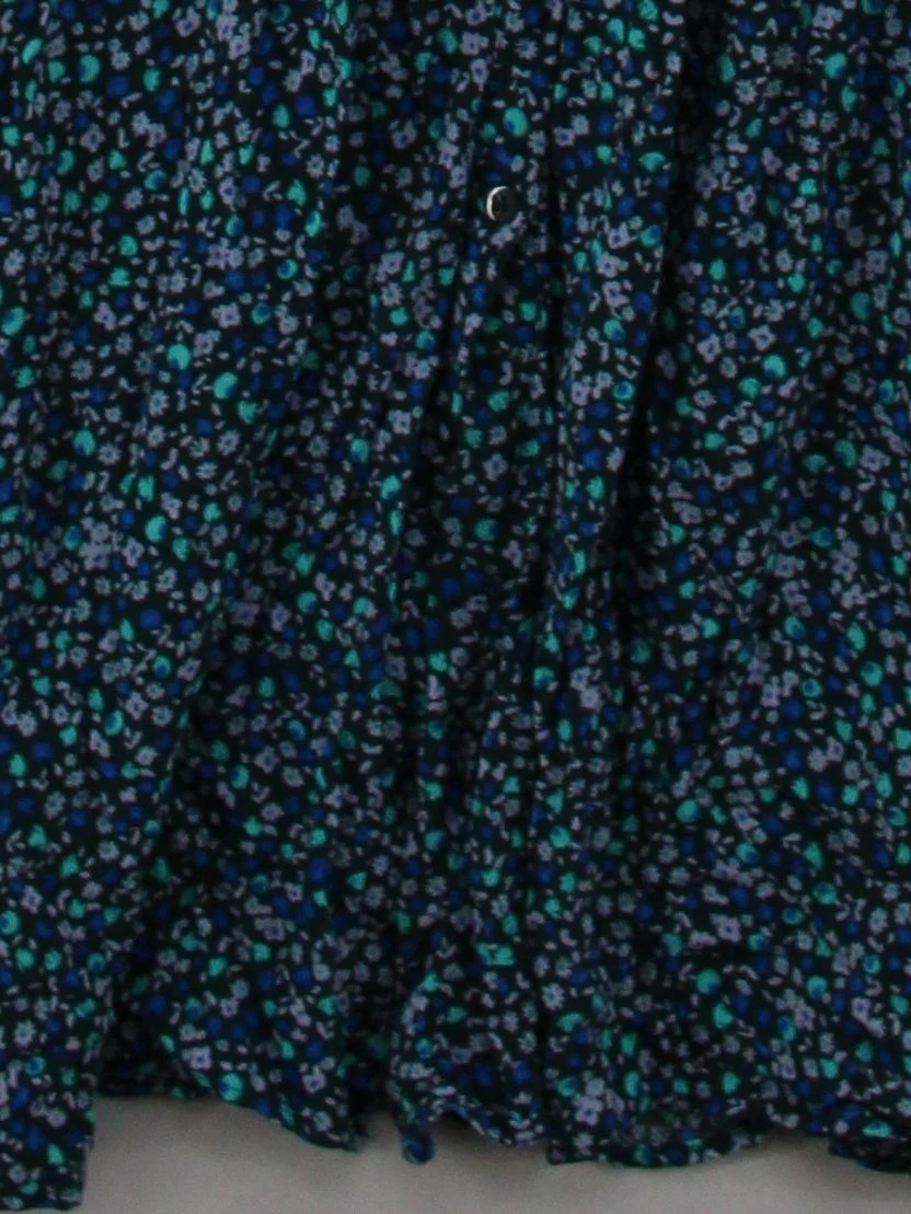 Finery Shirt Midi Dress UK6 in Blue - Image 4