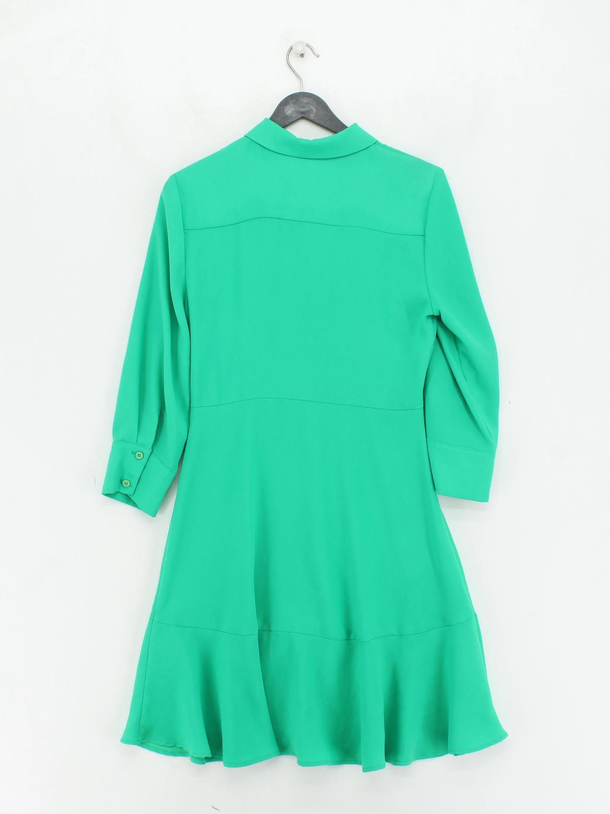 Finery Shirt Mini Dress UK10 in Green - Image 2