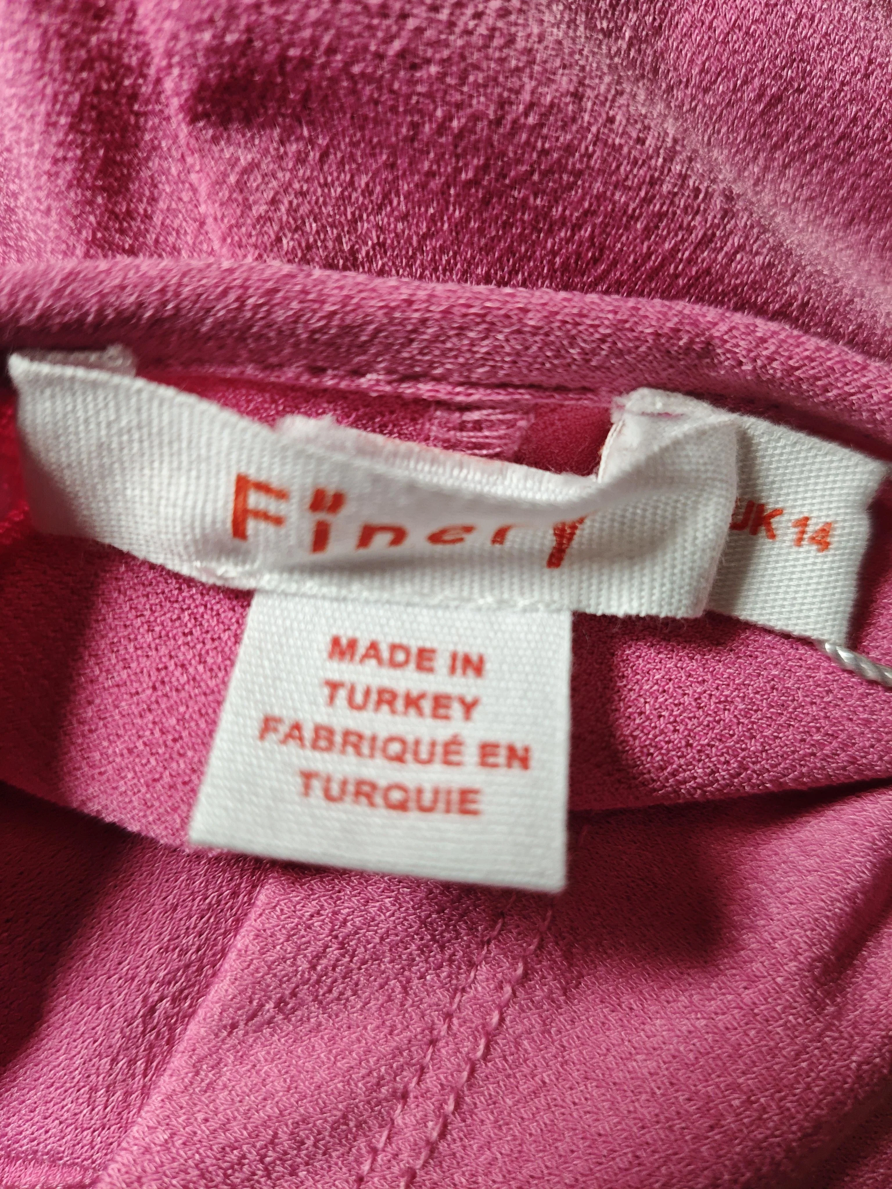 Finery T-Shirt Midi Dress UK14 in Pink - Image 5