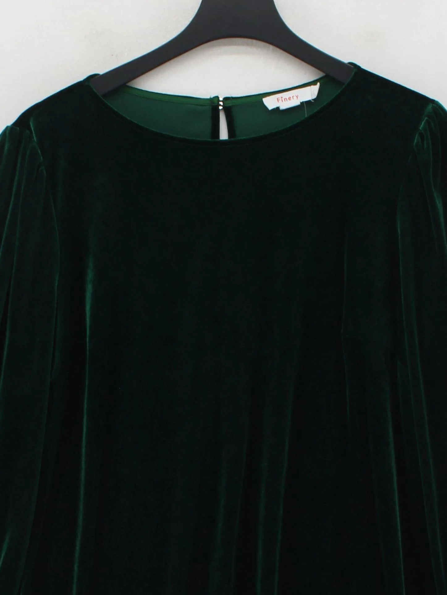 Finery T-Shirt Mini Dress UK16 in Green - Image 3