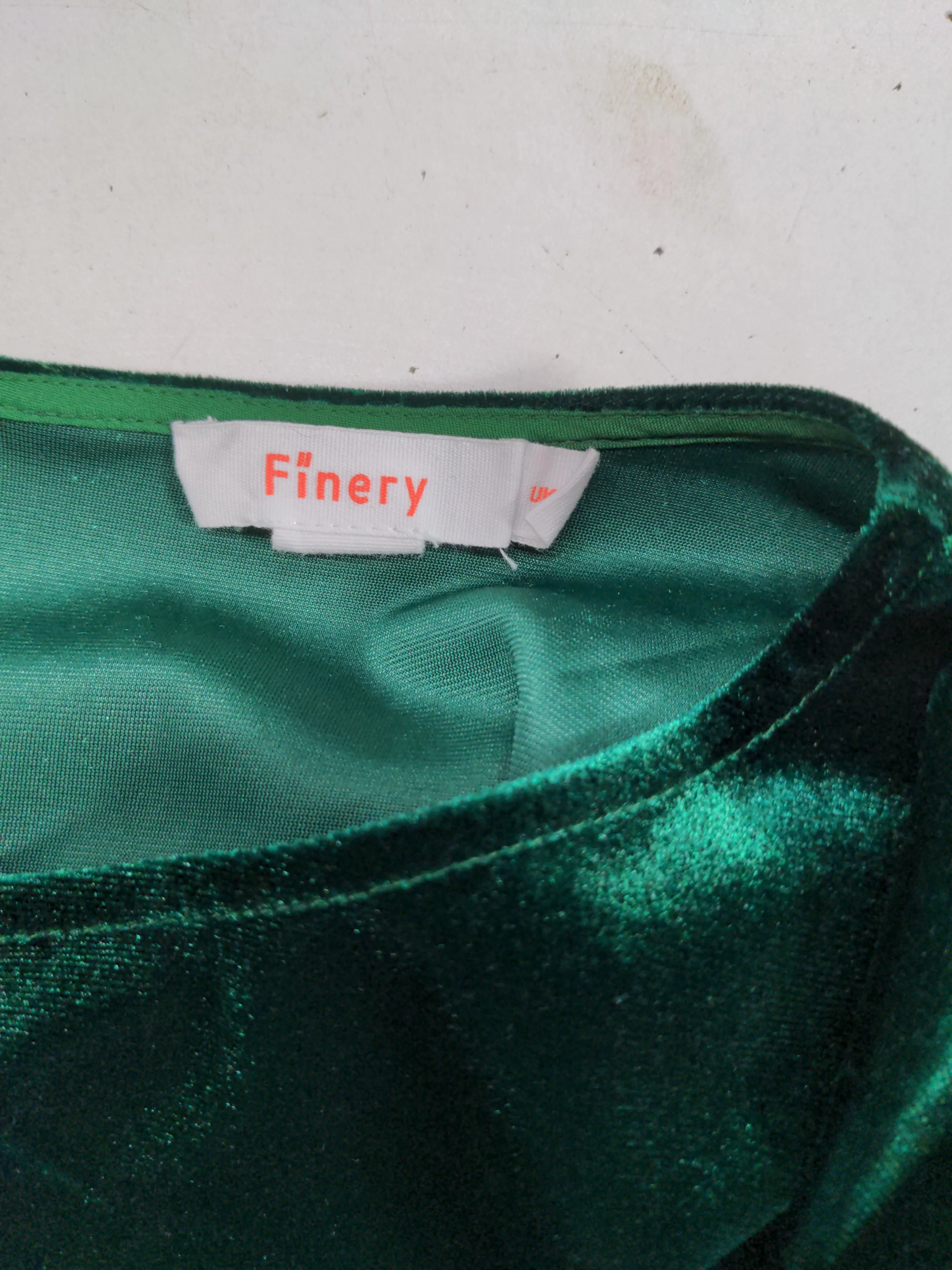 Finery T-Shirt Mini Dress UK16 in Green - Image 5