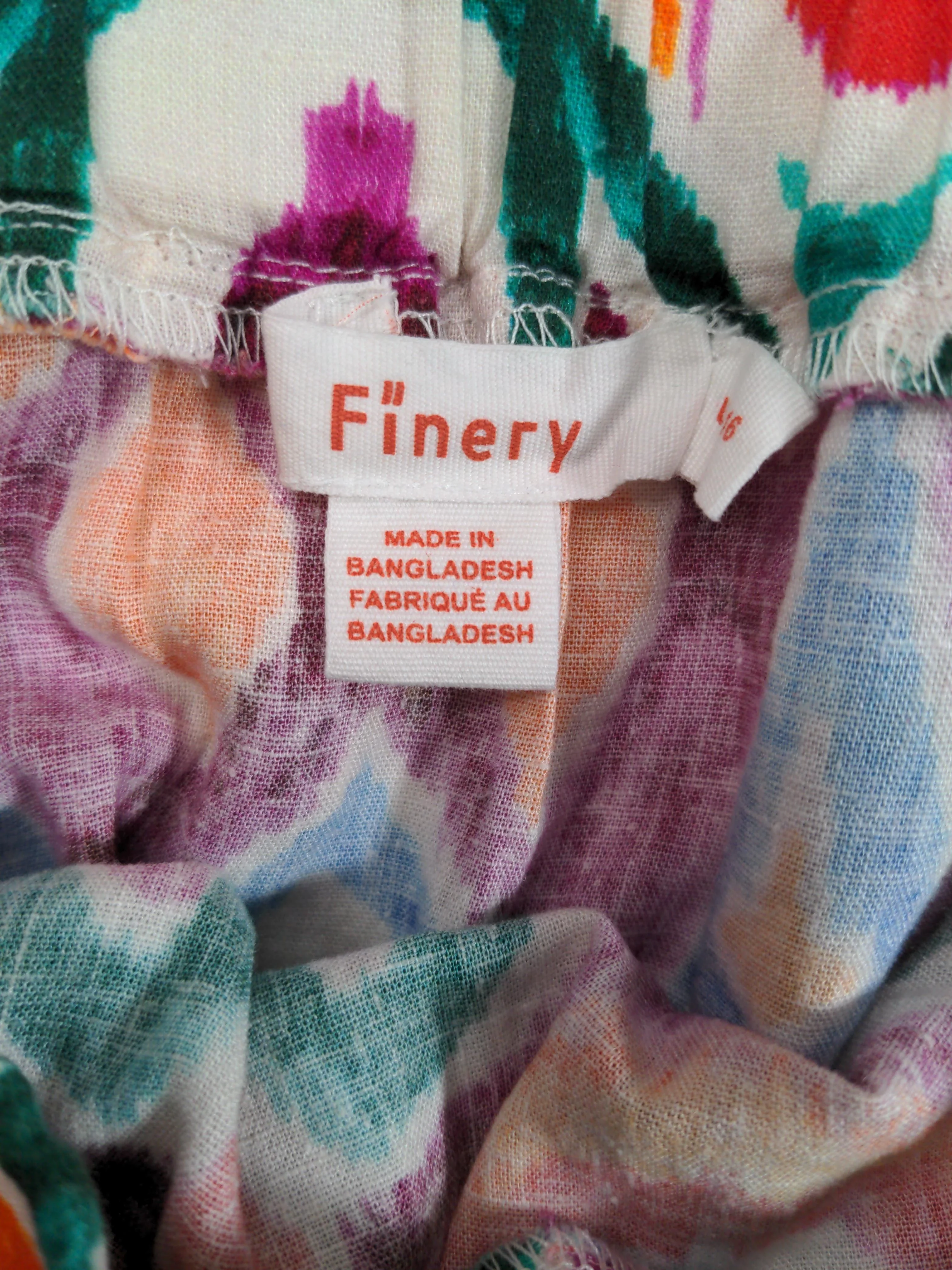Finery Women's Maxi Skirt M Multi Linen with Viscose Long Maxi - Image 5