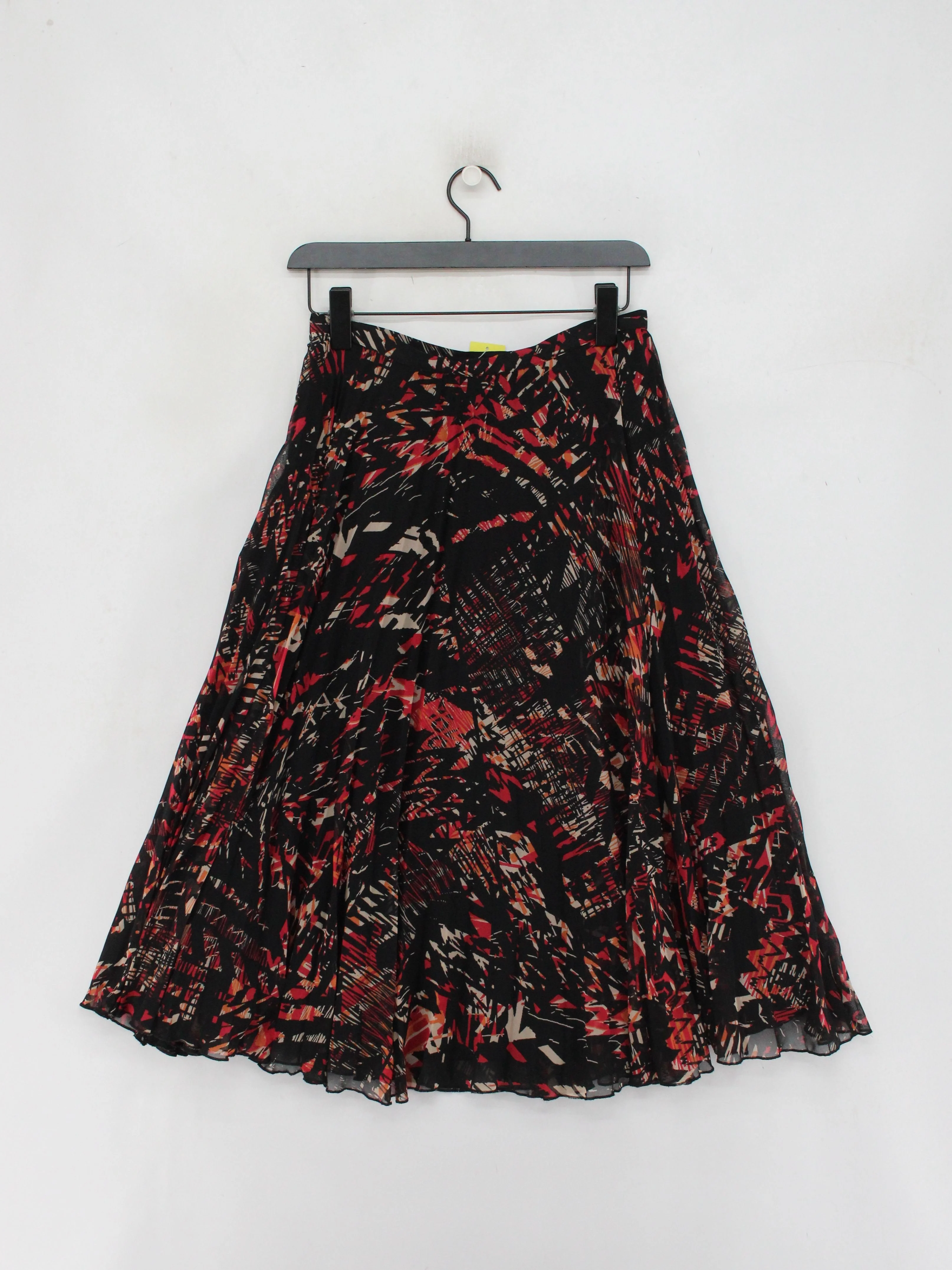 Finery Women's Midi Skirt UK 8 Multi 100% Polyester Midi Pleated - Image 2