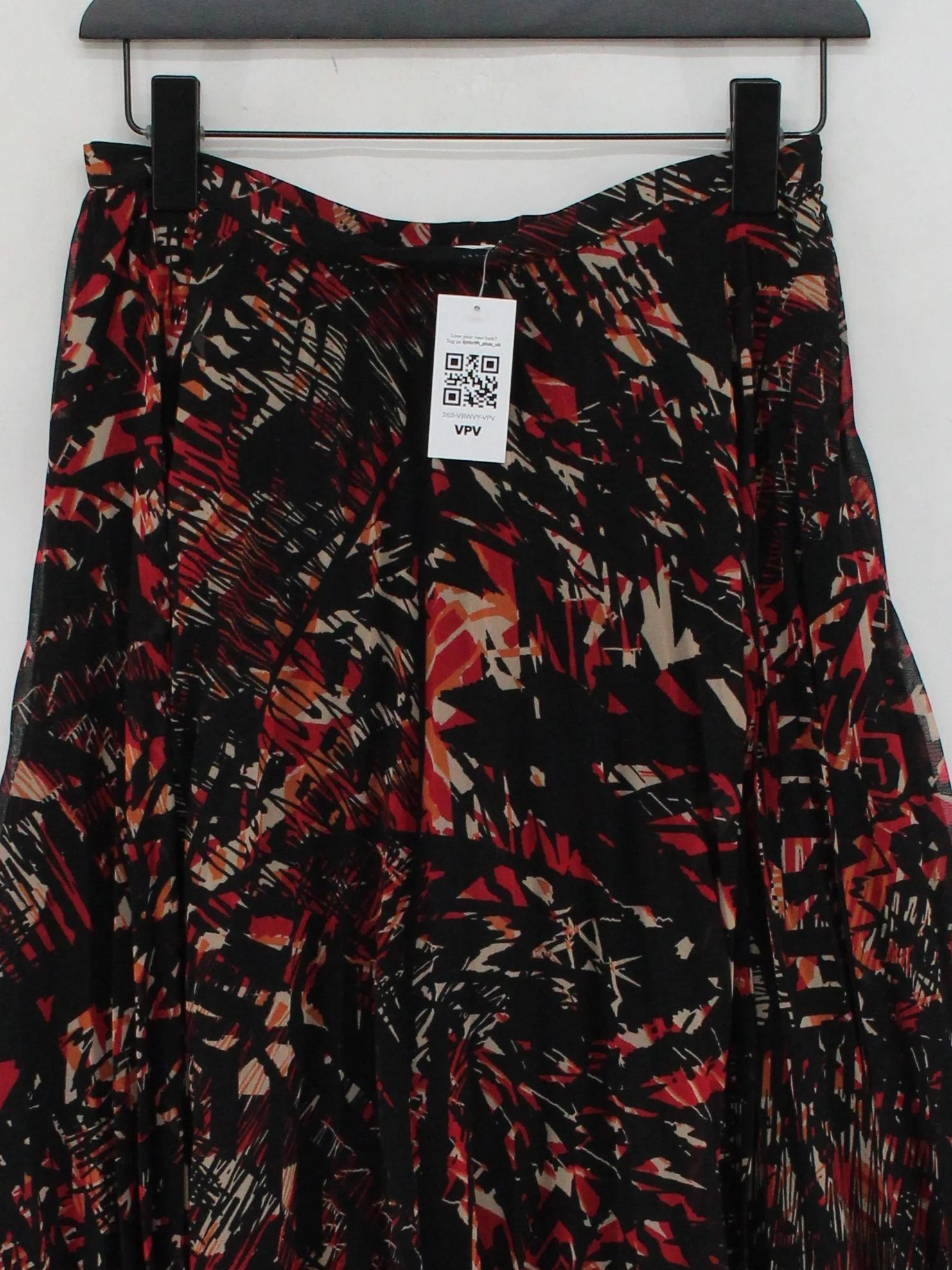Finery Women's Midi Skirt UK 8 Multi 100% Polyester Midi Pleated - Image 3