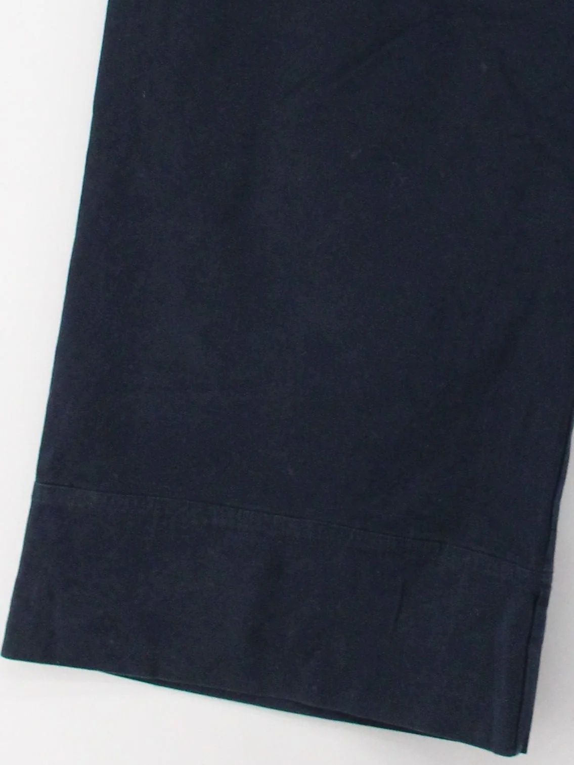 Finery Women's Trousers UK 20 Blue Cotton with Elastane Wide-Leg Cropped - Image 4