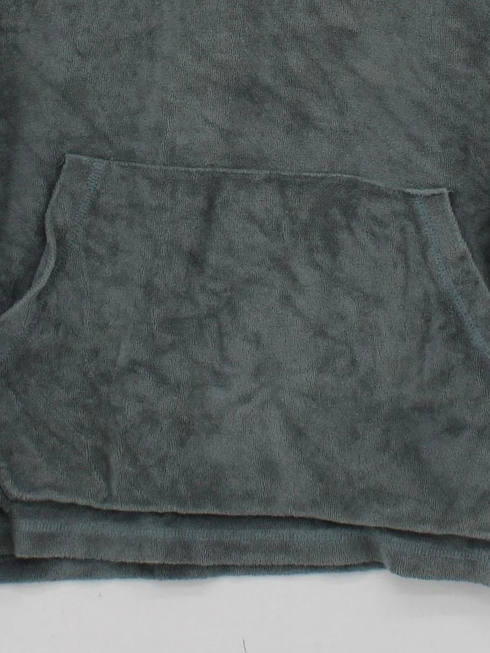 Finisterre Men's Hoodie L Green 100% Cotton Pullover - Image 4
