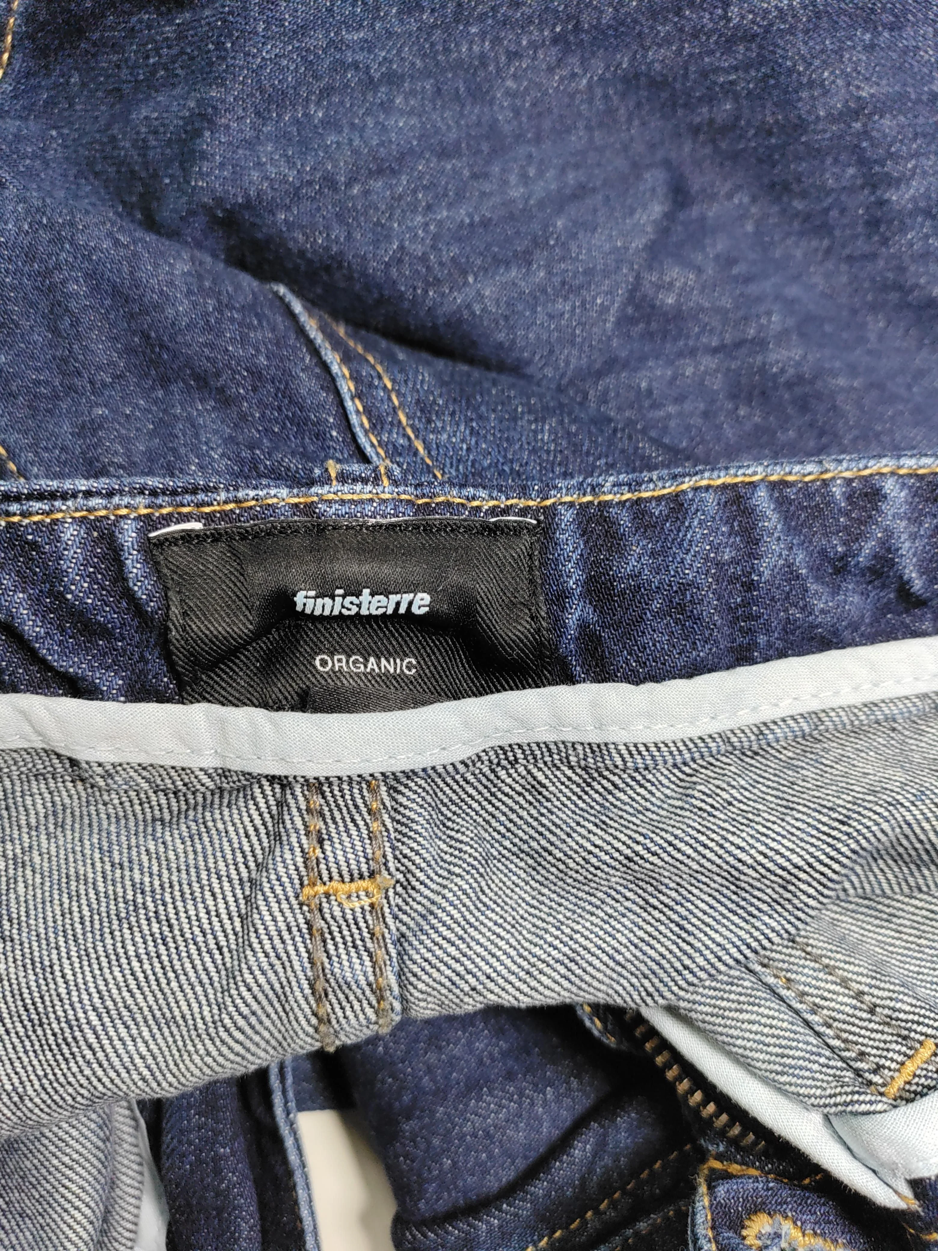 Finisterre Men's Jeans M Blue 100% Cotton Wide-Leg - Image 5