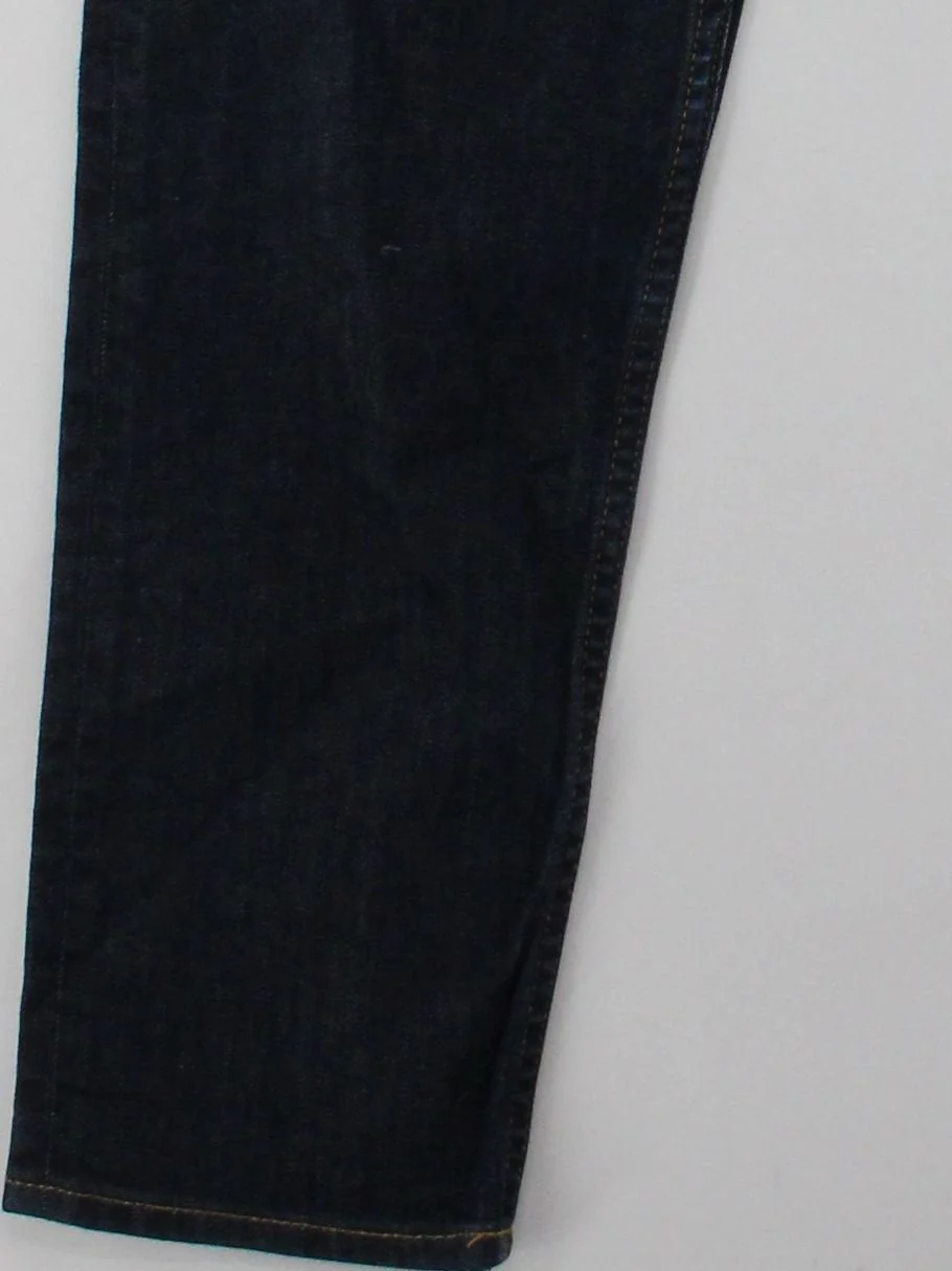 Finisterre Men's Jeans S Blue Cotton with Polyester, Elastane Boyfriend - Image 4
