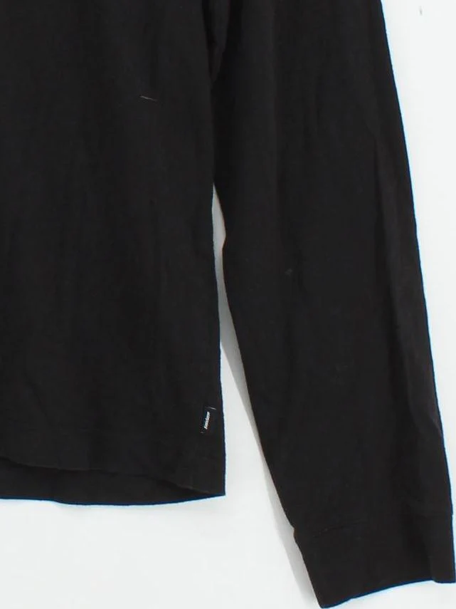 Finisterre Men's T-Shirt M Black Graphic 100% Cotton Basic - Image 4