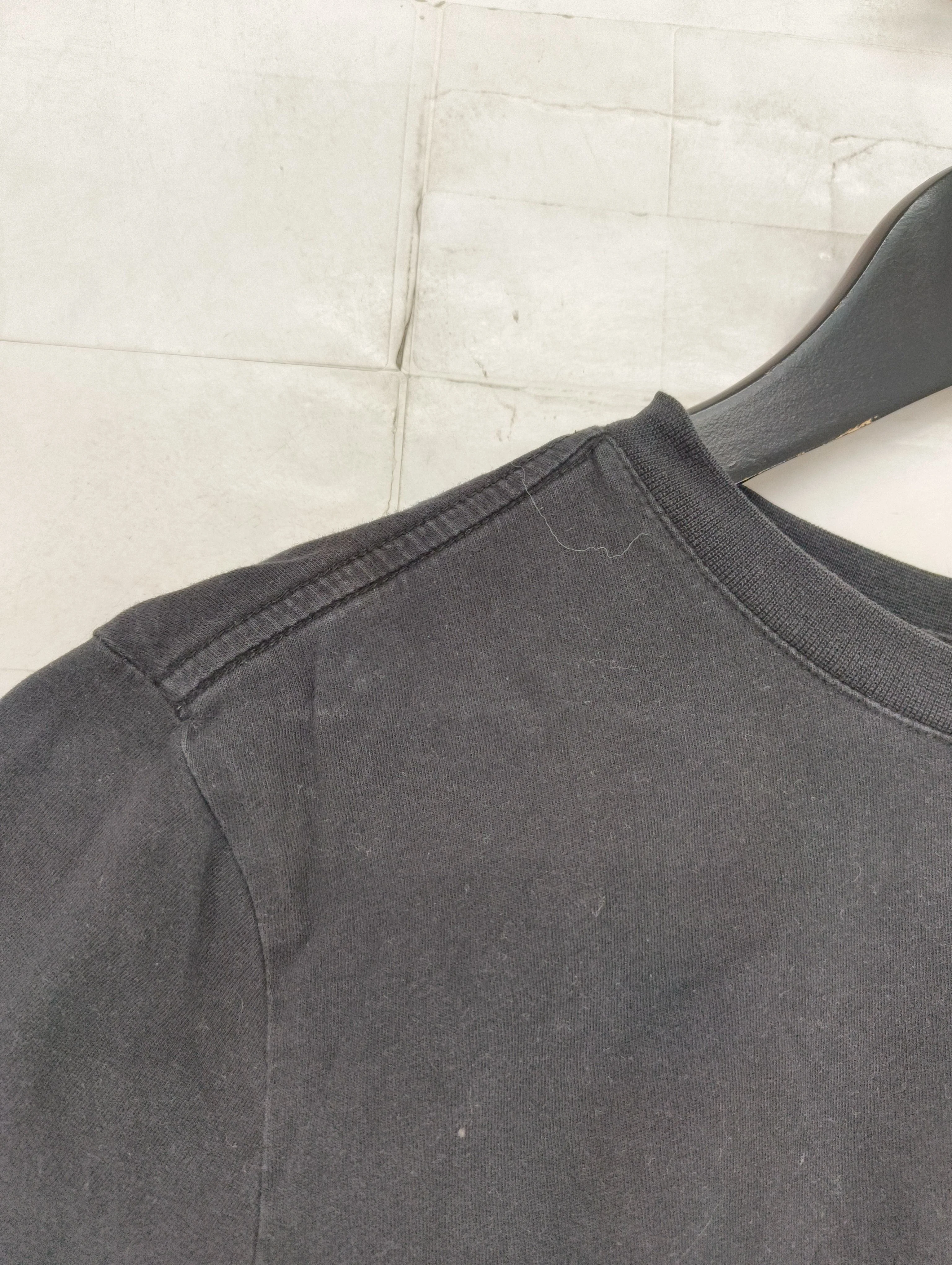 Finisterre Men's T-Shirt S Black 100% Cotton Basic - Image 5