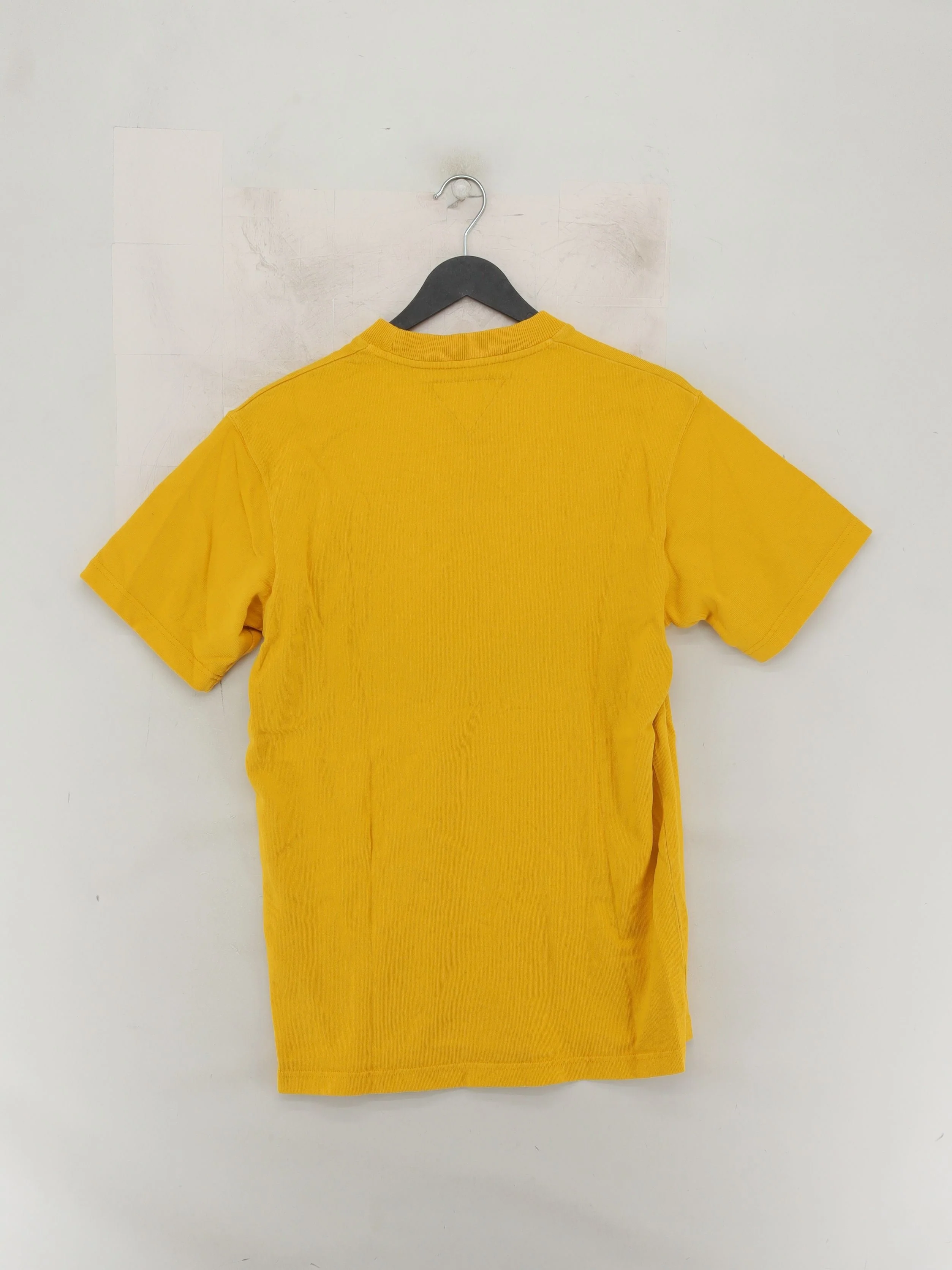 Finisterre Men's T-Shirt XS Yellow 100% Cotton Basic - Image 2