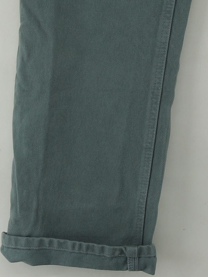 Finisterre Men's Trousers S Green 100% Cotton Straight Chino - Image 4